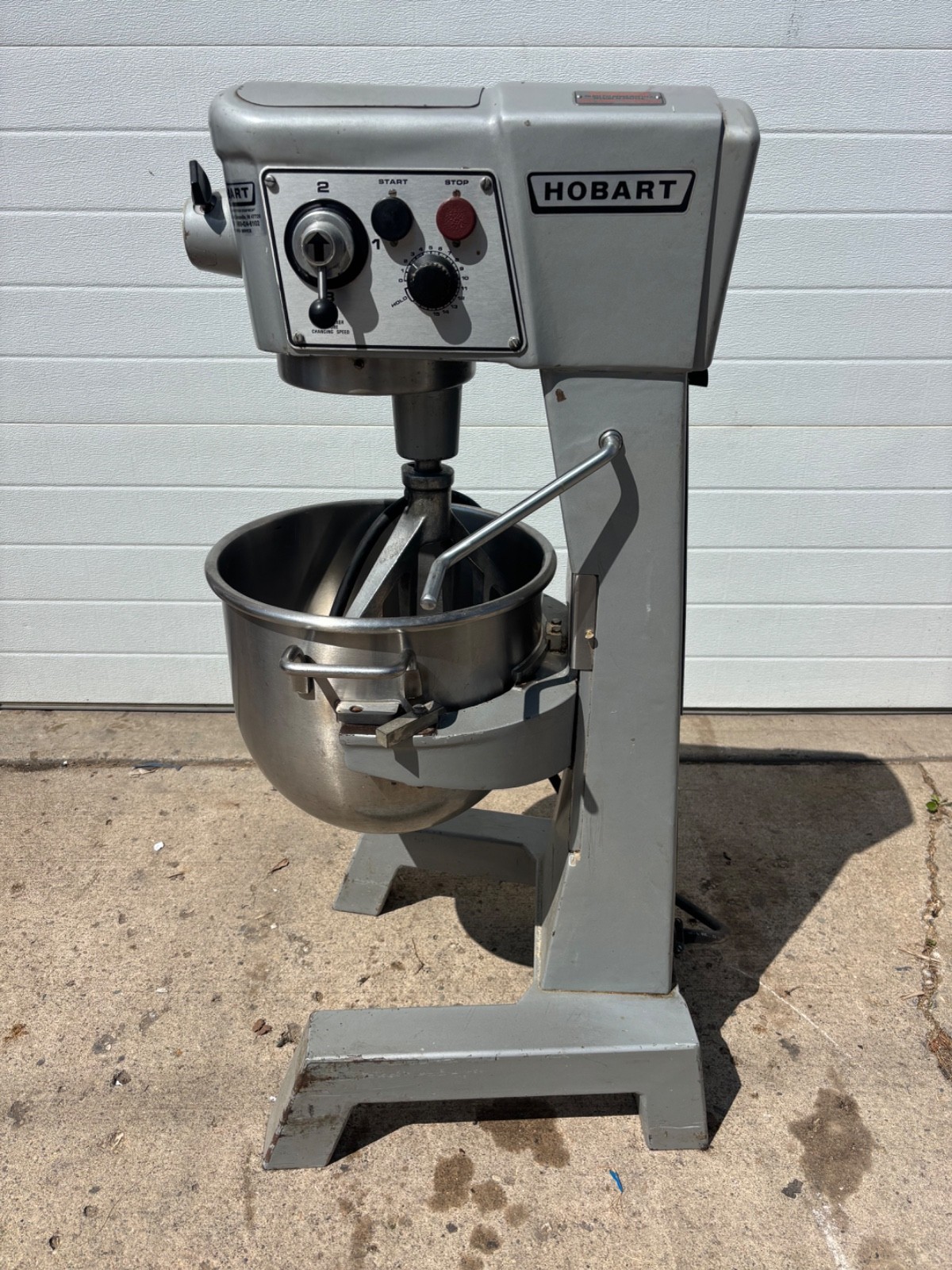 Hobart D300 D300T 30 Quart Mixer w/ Paddle WORKS GREAT Hobart D300 D300T 30 Quart Mixer w/ Paddle WORKS GREAT