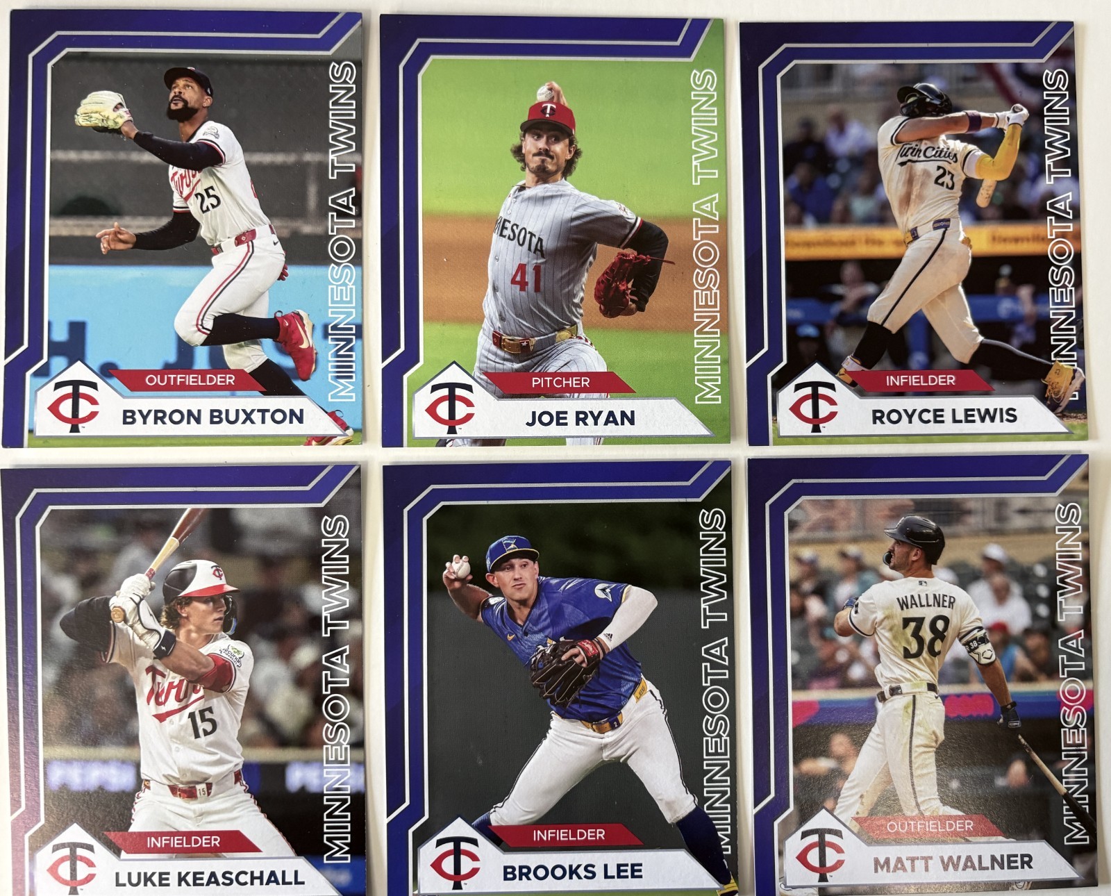 2025 Youth 1st Alliance Minnesota Twins - 4x5 Rare Oddball Set of 6 Cards