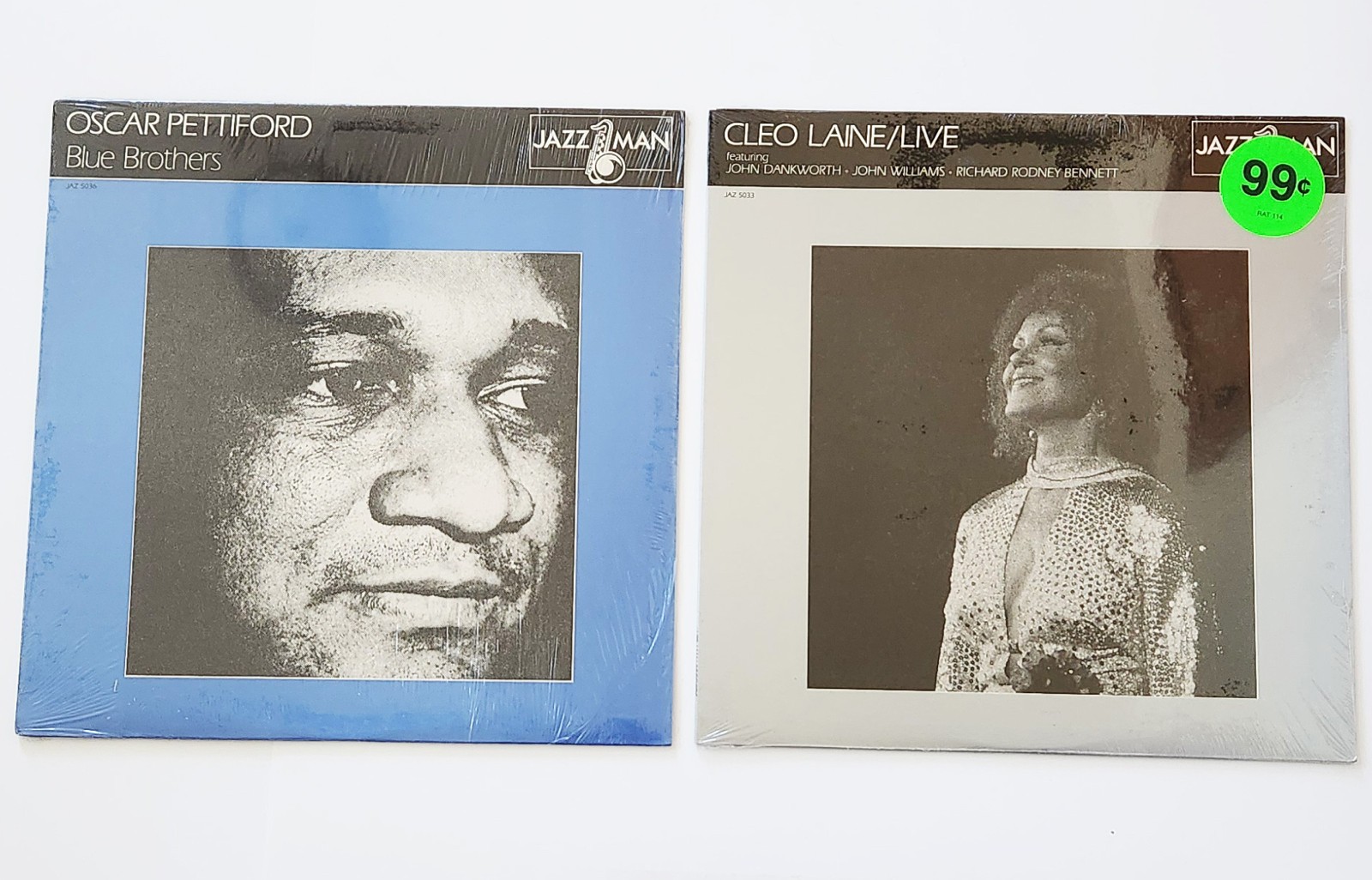Oscar Pettiford Blue Brothers Cleo Laine Live Jazz Man Sealed Vinyl LP Record