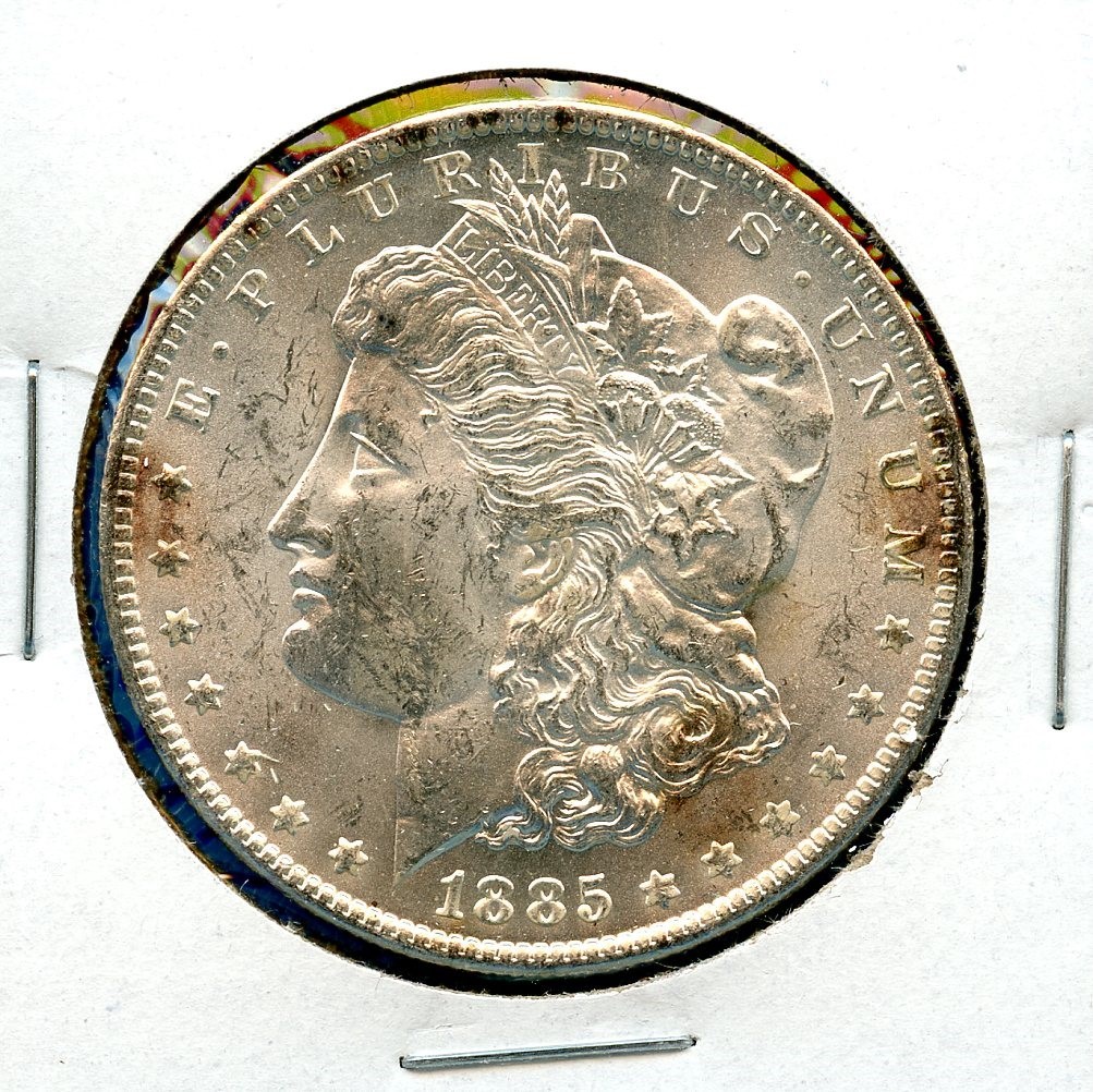 1885 O Morgan Dollar $1 US Mint Silver Coin #39 1885-O BU MS Uncirculated 1885 O Morgan Dollar $1 US Mint Silver Coin #39 1885-O BU MS Uncirculated
