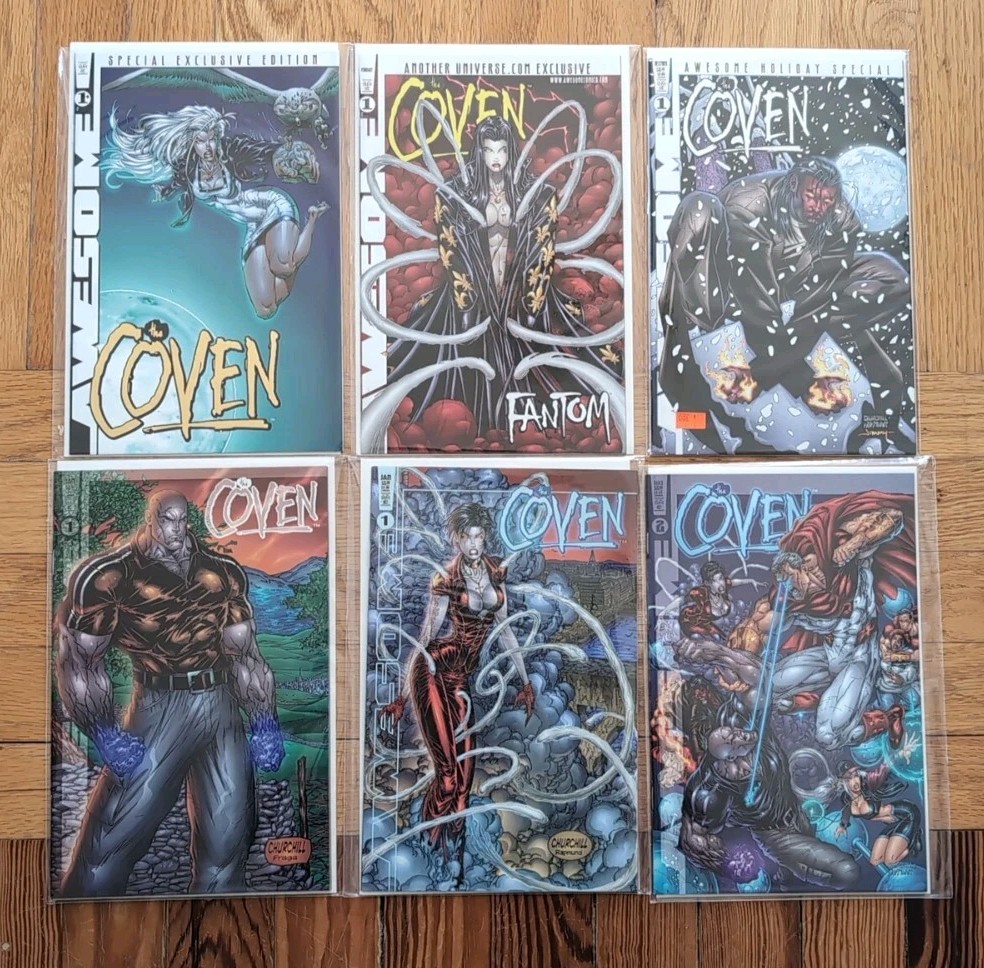 Lot Of 6 The Coven Awesome Comics Lot Of 6 The Coven Awesome Comics