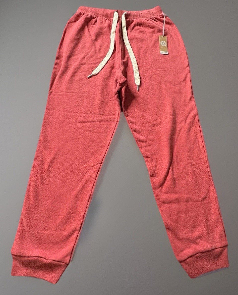 NEW Outerknown Second Spin Sweatpants Women’s Medium Pink Thick Comfy Organic NEW Outerknown Second Spin Sweatpants Women’s Medium Pink Thick Comfy Organic