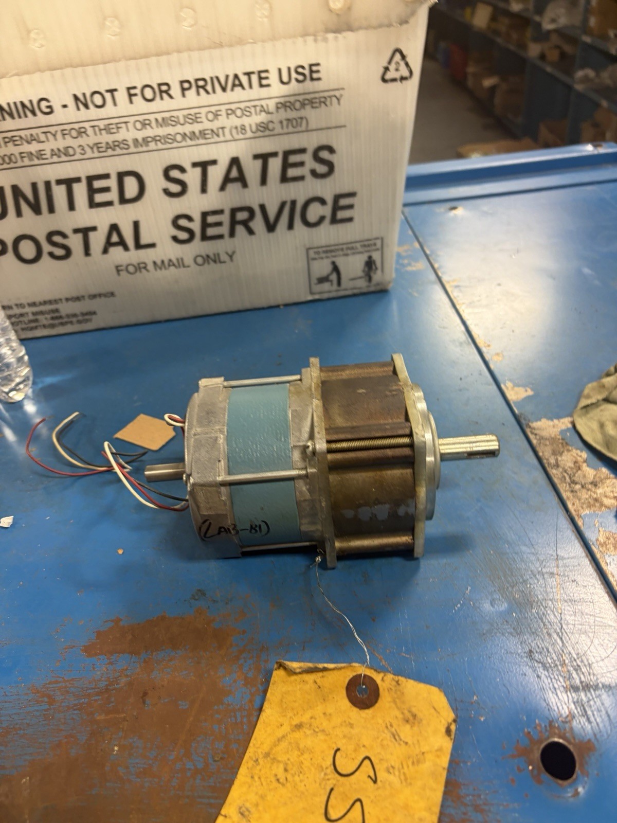 Superior Electric SS241LEG12 SLO-SYN Synchronous Motor 120 VAC USED Superior Electric SS241LEG12 SLO-SYN Synchronous Motor 120 VAC USED