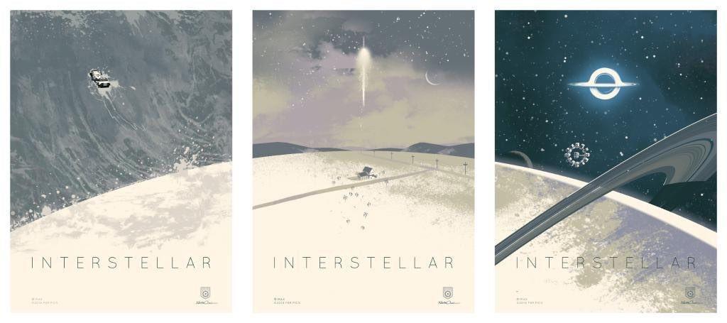 SET of 3 INTERSTELLAR - 12
