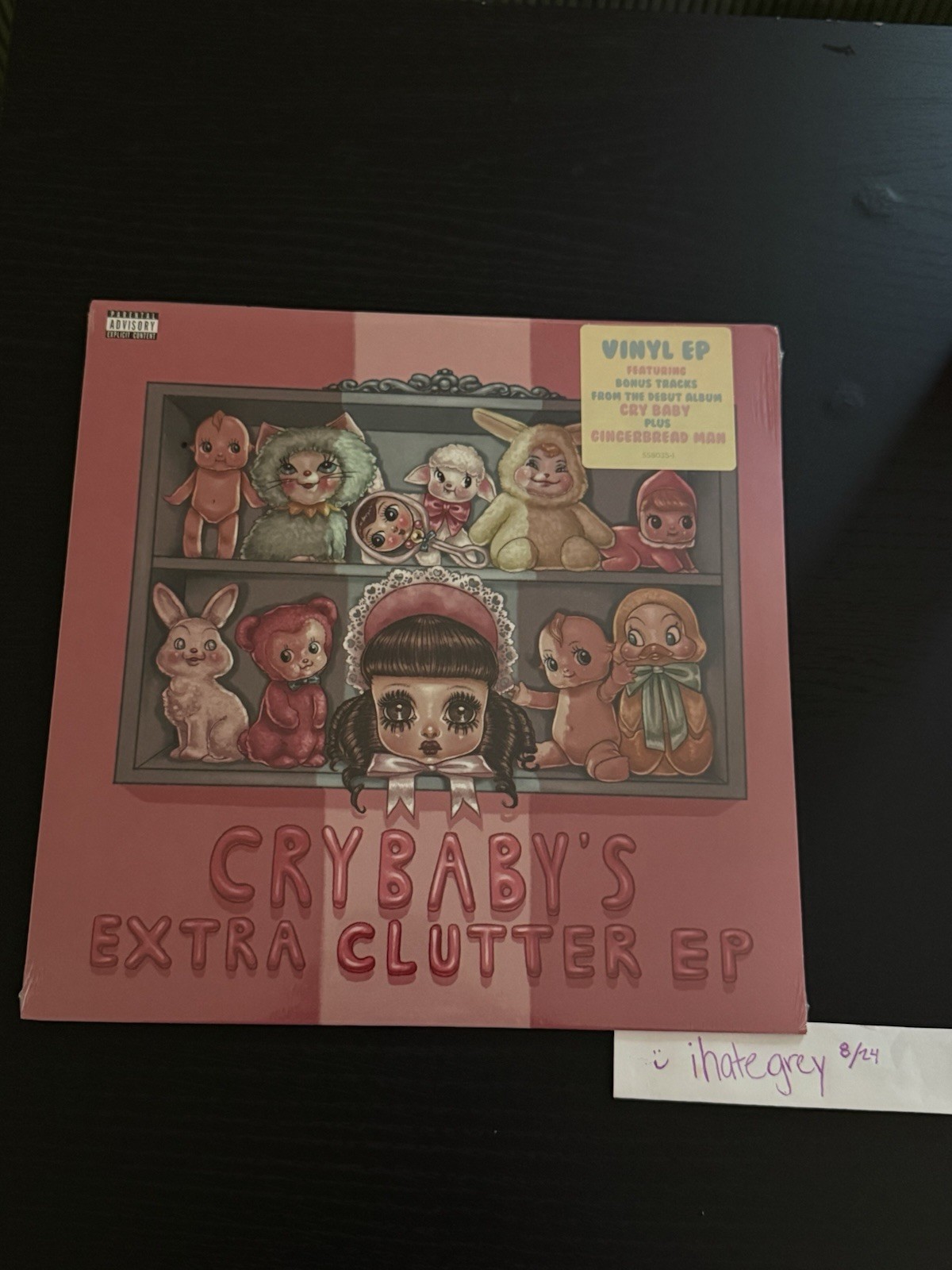 Sealed Melanie Martinez Cry Baby's Extra Clutter EP 2016 Atlantic Vinyl EP Sealed Melanie Martinez Cry Baby's Extra Clutter EP 2016 Atlantic Vinyl EP