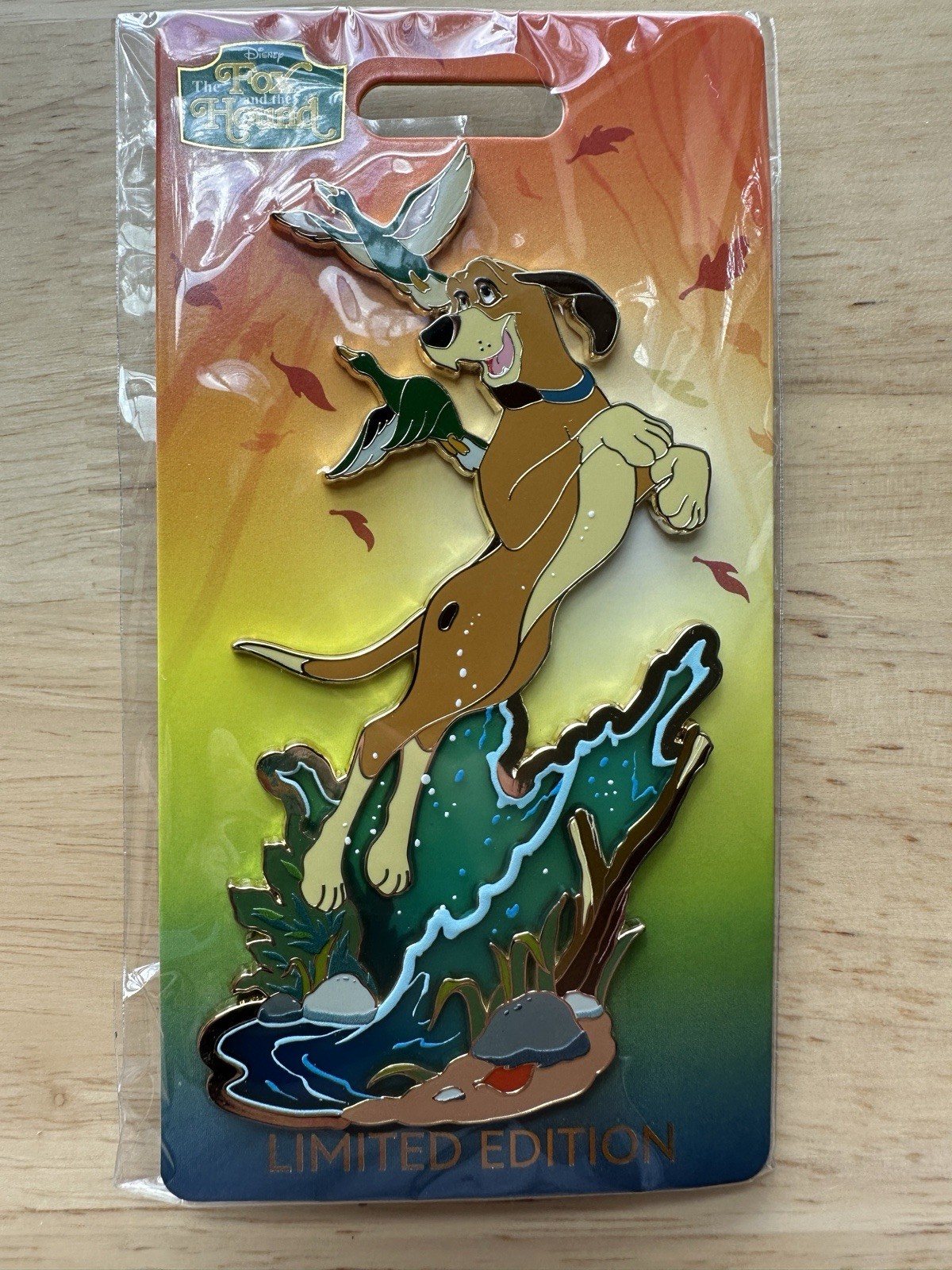 Disney WDI MOG The Fox and the Hound 45th Anniversary Copper Pin