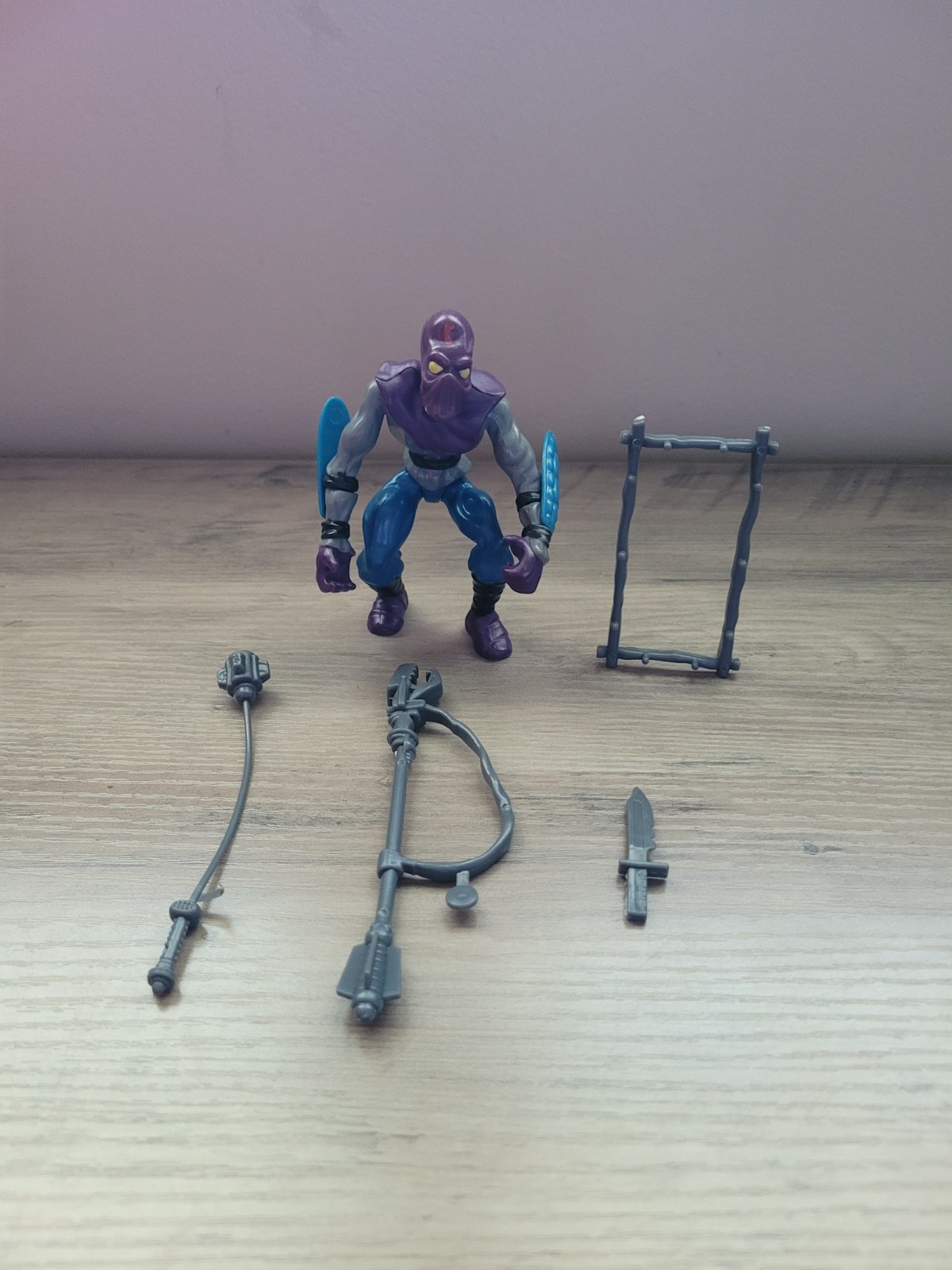 VTG 1988 Teenage Mutant Ninja Turtles TMNT Foot Soldier Figure Complete 