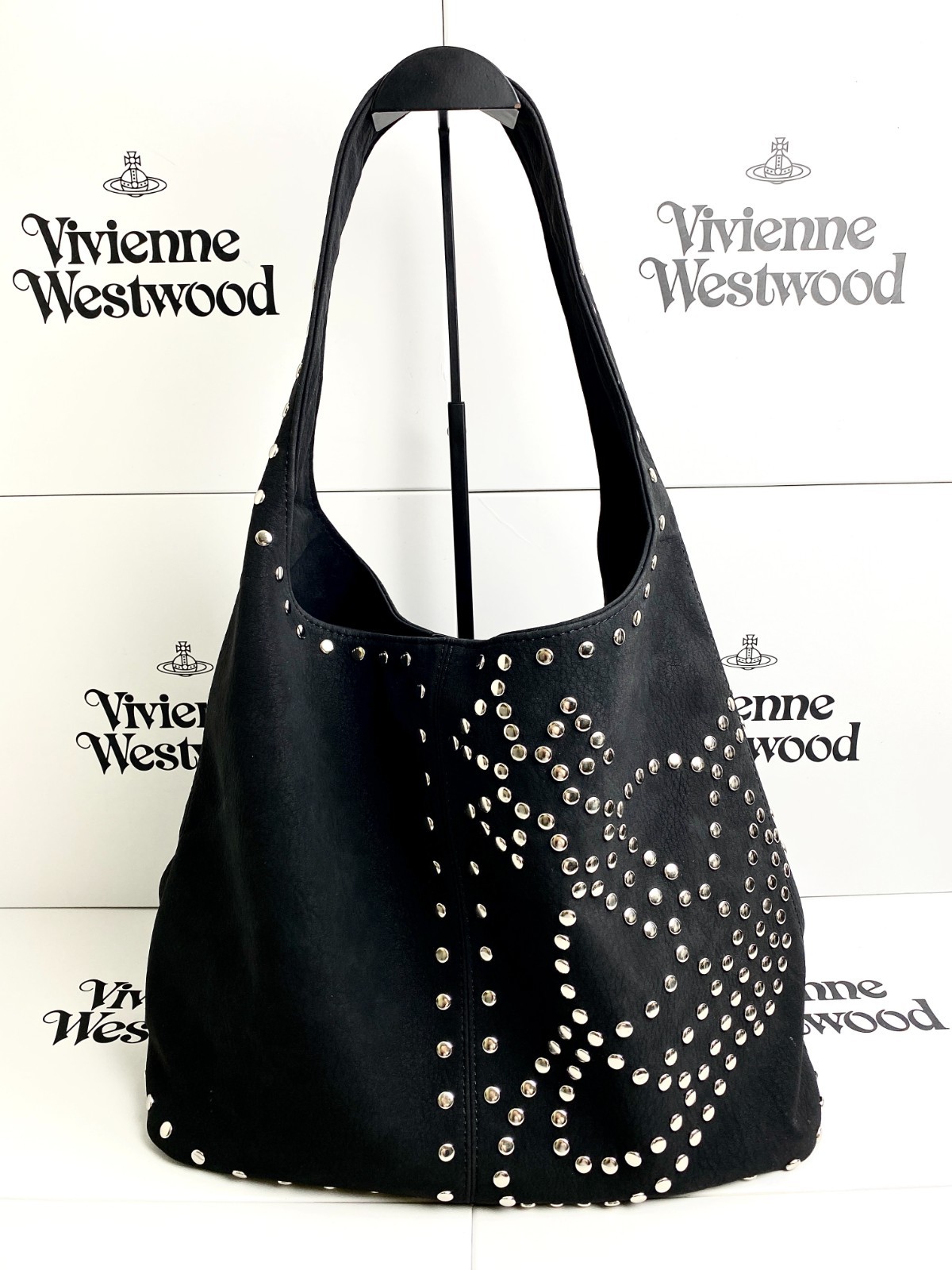 Vivienne Westwood Eleanore Tote Bag Black Vivienne Westwood Eleanore Tote Bag Black
