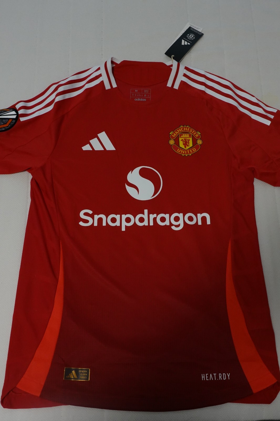 Brand New Manchester United 24/25 Authentic Jersey B.FERNANDES 8 M UEL NWT
