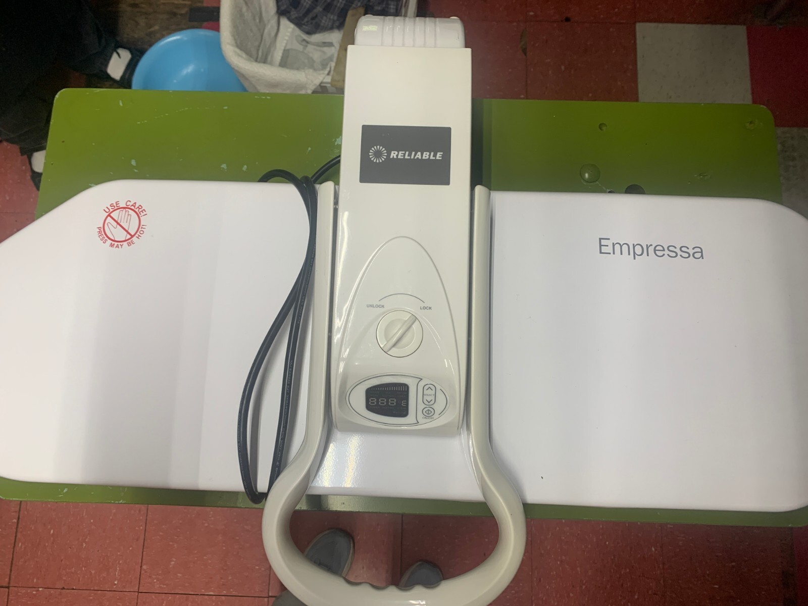 Reliable Empressa S550 LED Digital Steam Press 34