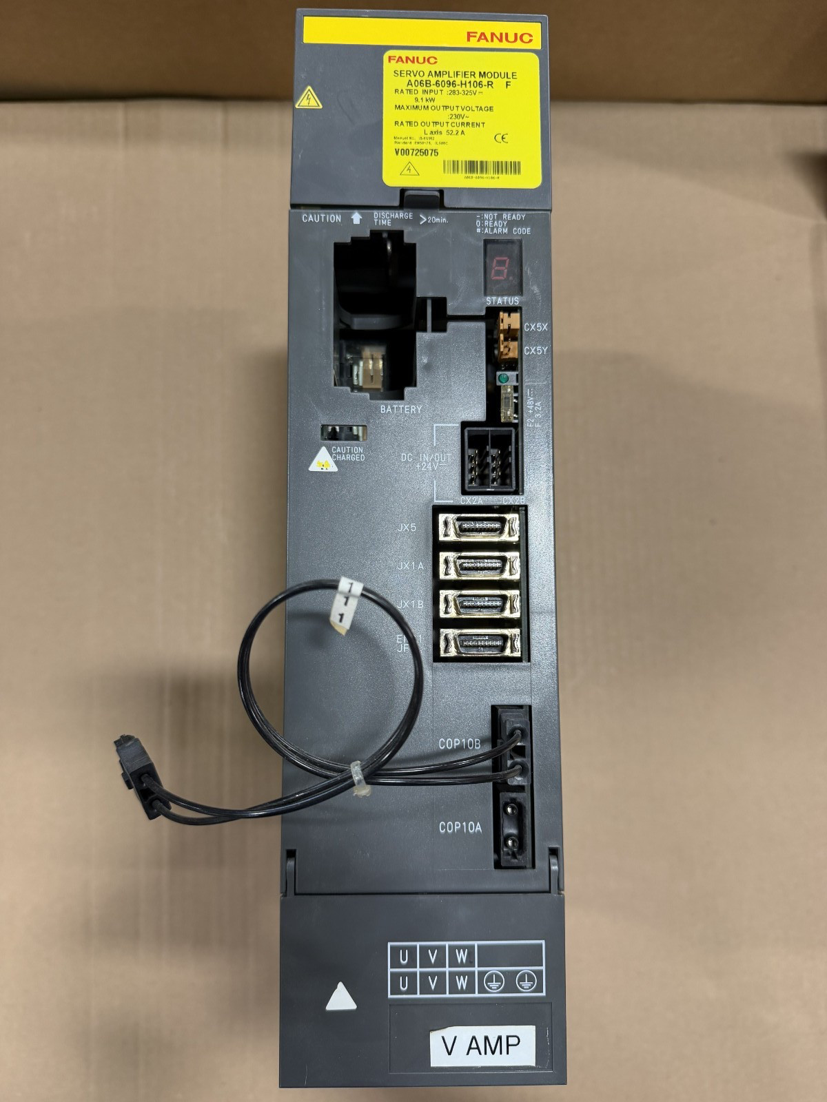 FANUC A06B-6096-H106-R SERVO AMPLIFER MODULE FANUC A06B-6096-H106-R SERVO AMPLIFER MODULE