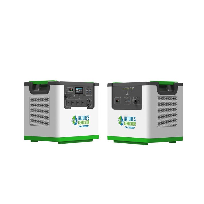 Nature\'s Generator 3600W/7200W Peak 6144Wh Solar Generator Kit