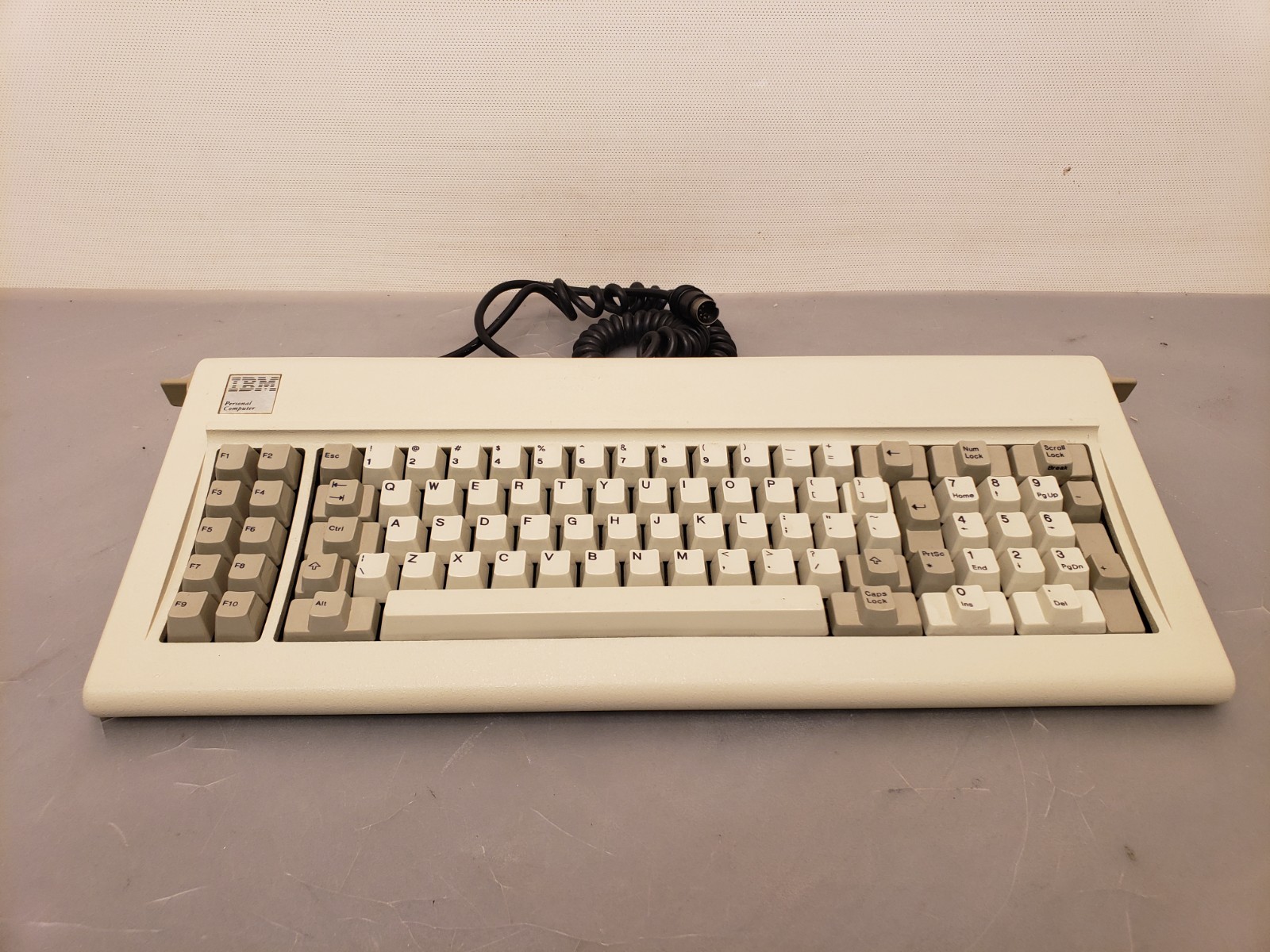 Original 1985 Vintage Model F IBM Computer XT Keyboard P/N 4584656 EC/N 528478