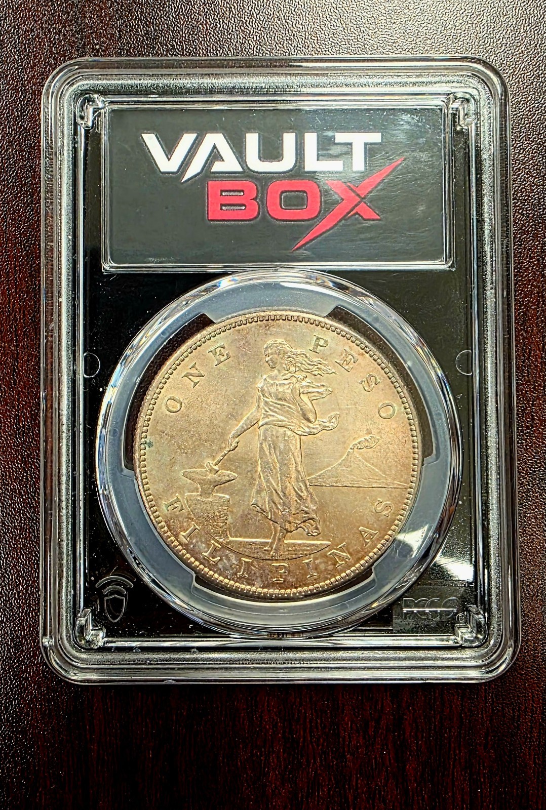 1903-S Philippines Peso ** VAULTBOX PCGS ** Rare Grade 1903-S Philippines Peso ** VAULTBOX PCGS ** Rare Grade