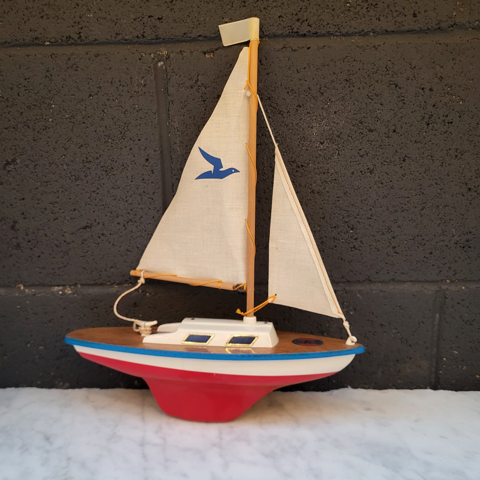 Vintage Seifert-Boot Gunther Floatable Model Sail Boat “Giggi” Made in Germany
