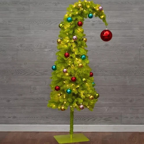 5 ft LED THE GRINCH Whimsical Pre-Lit Christmas Tree Hobby Lobby Brand New