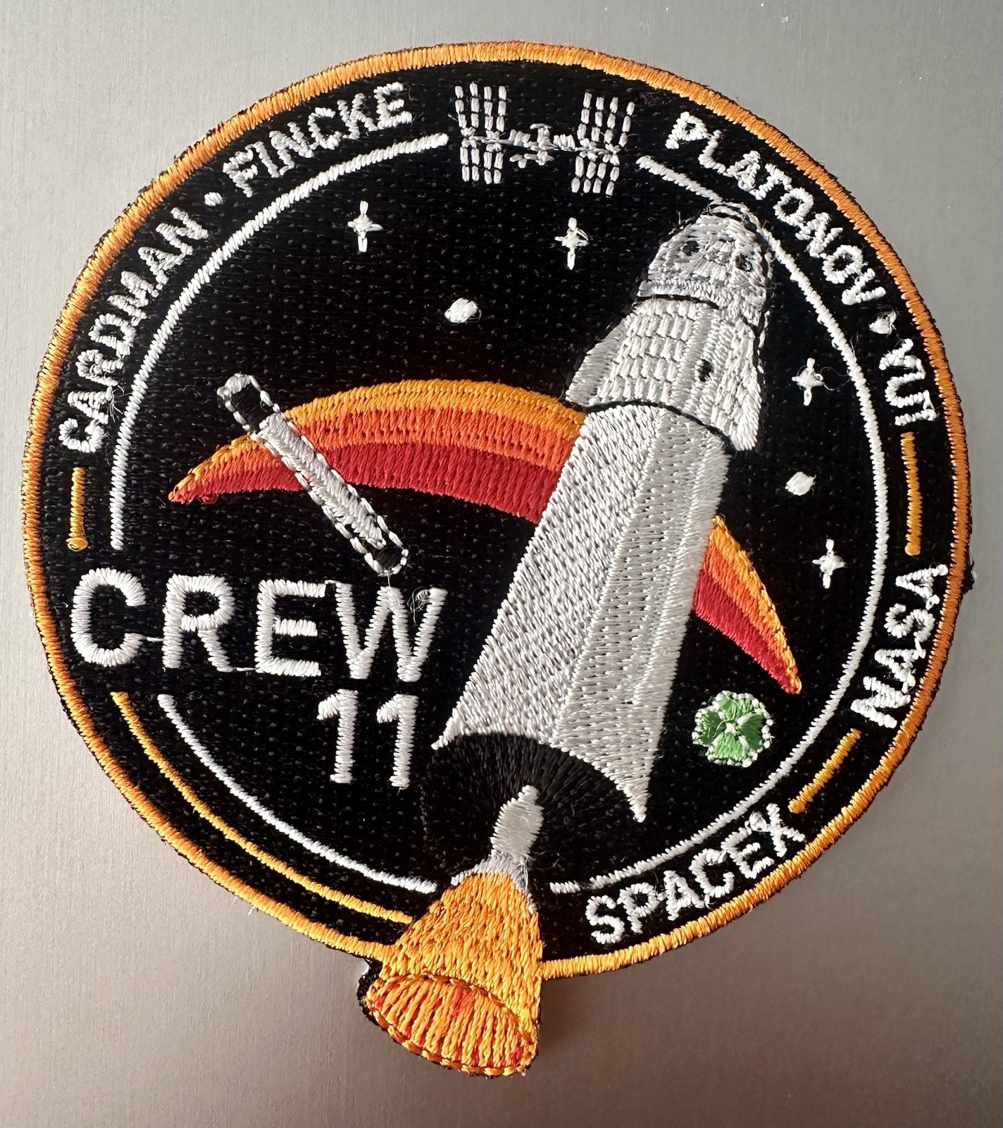 OrIginal NASA SPACEX CREW 11 ISS Mission CREW DRAGON SPACE PATCH 3.5” OrIginal NASA SPACEX CREW 11 ISS Mission CREW DRAGON SPACE PATCH 3.5”