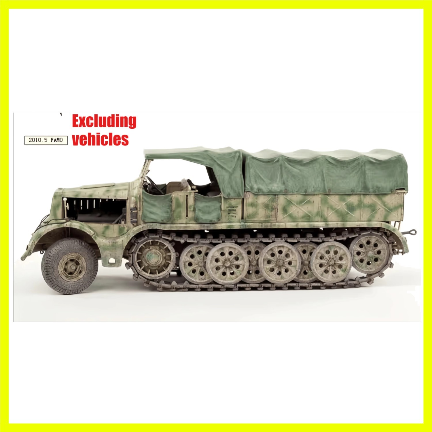 1/35 Casting Resin Model Assembly Kit, GK, Resin Trailer Canopy Set, Unpainte...