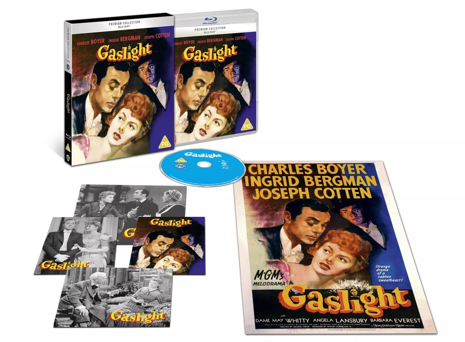 GASLIGHT (1944) Ingrid Bergman Blu-Ray Premium Collection NEW GASLIGHT (1944) Ingrid Bergman Blu-Ray Premium Collection NEW