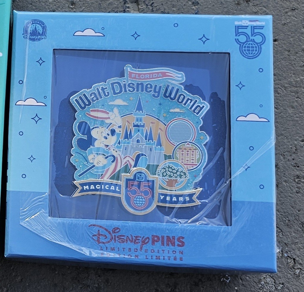 2026 Walt Disney World Parks 55th Anniversary Mickey Mini Jumbo LE 5000 Pin 2026 Walt Disney World Parks 55th Anniversary Mickey Mini Jumbo LE 5000 Pin