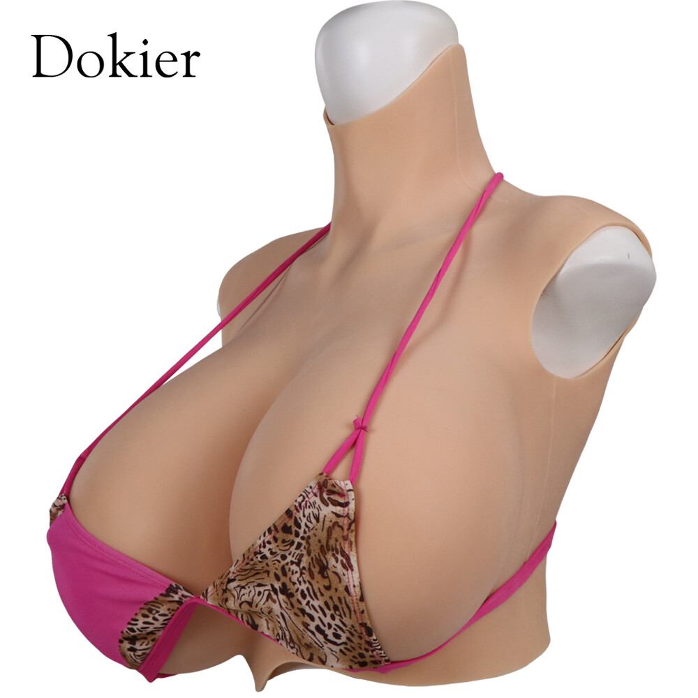 Dokier Big S Cup Fake Boobs Breast Tits Silicone Breast Forms For Crossdresser 