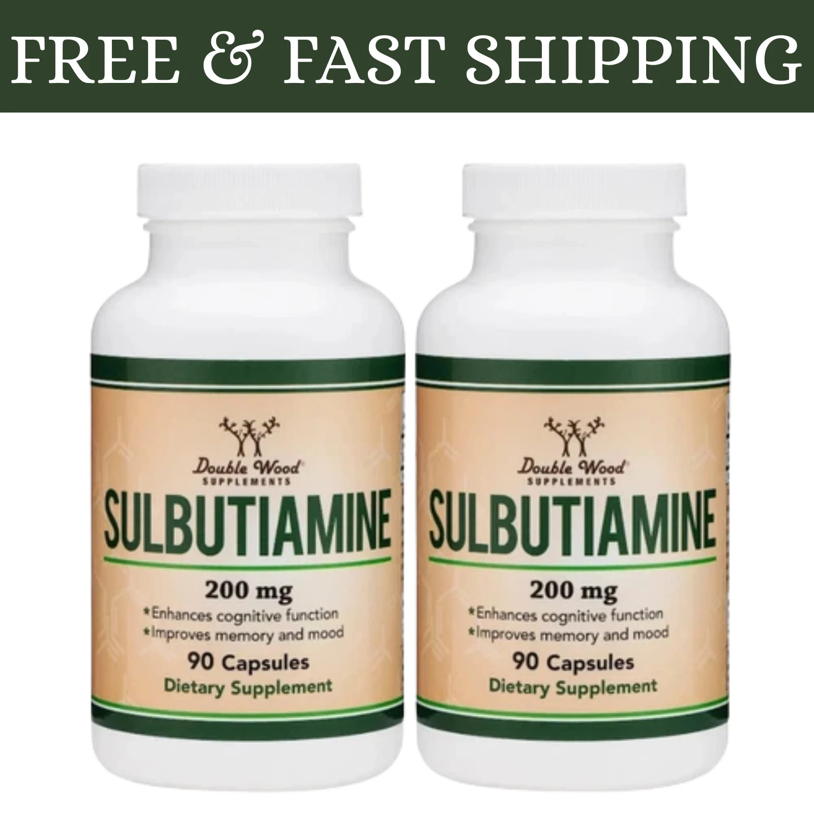 Sulbutiamine, 90 x 200mg Capsules - Memory, Mood, Cognitive Nootropic -2 Packs Sulbutiamine, 90 x 200mg Capsules - Memory, Mood, Cognitive Nootropic -2 Packs