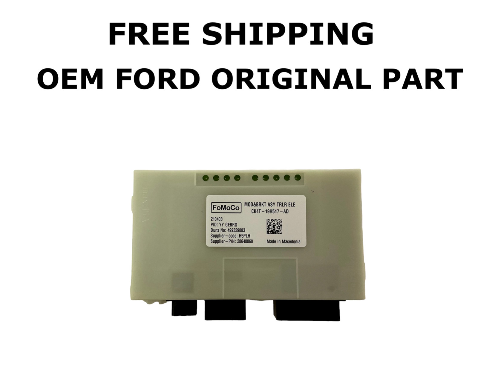2015 16 17 18 2019 Ford Transit 150 250 350 trailer brake module CK4T-19H517-AD 2015 16 17 18 2019 Ford Transit 150 250 350 trailer brake module CK4T-19H517-AD