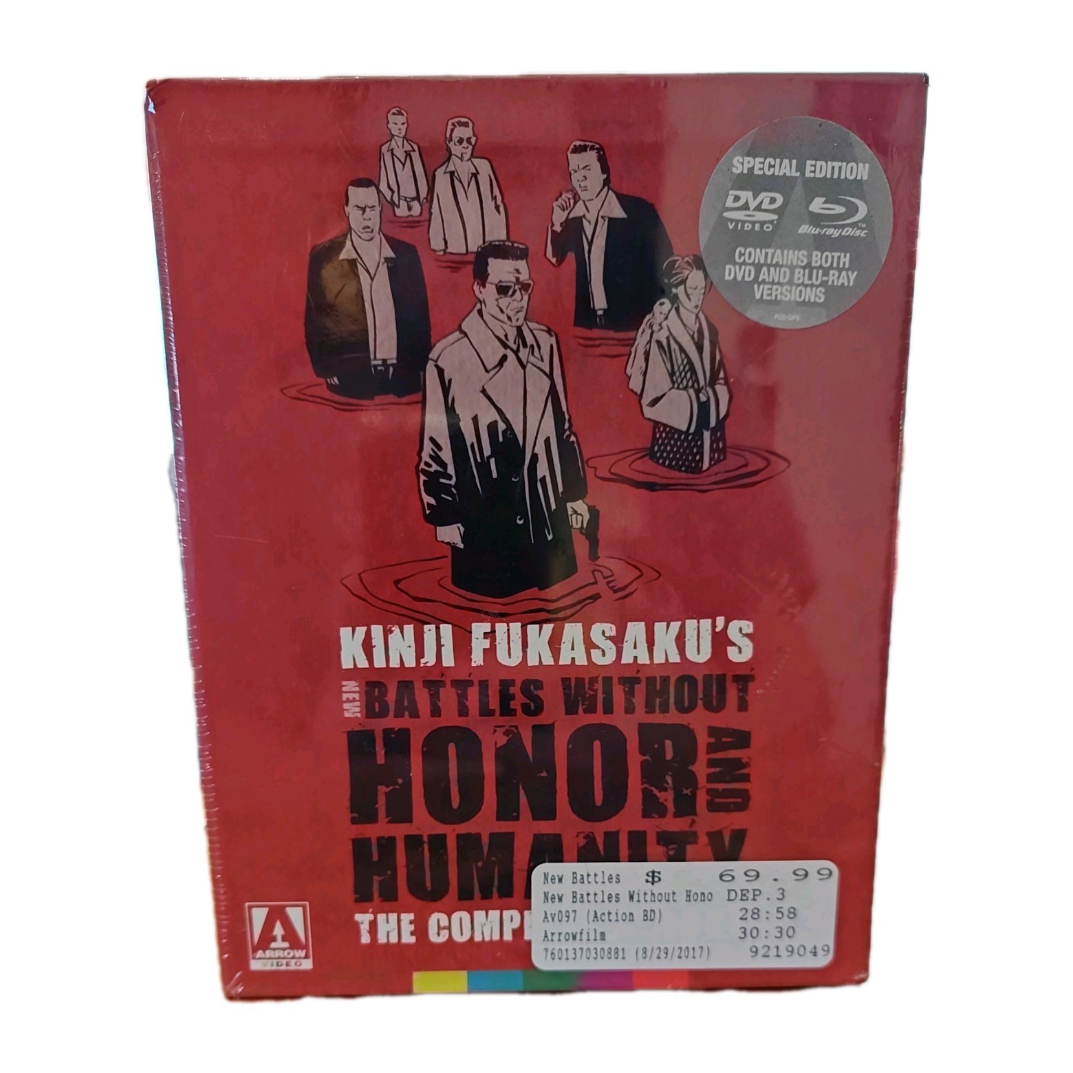 New Battles Without Honor & Humanity Complete Trilogy Arrow Video Rare SEALED New Battles Without Honor & Humanity Complete Trilogy Arrow Video Rare SEALED