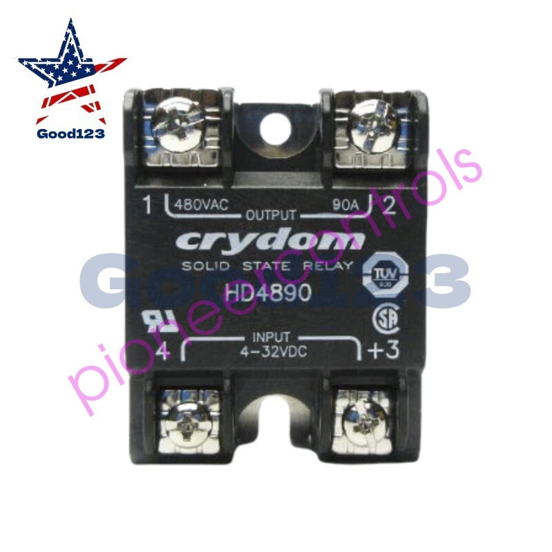 1PC Solid State Relay Modul For Crydom HD4890 Input 3-32VDC Output 480VAC 90A 1PC Solid State Relay Modul For Crydom HD4890 Input 3-32VDC Output 480VAC 90A