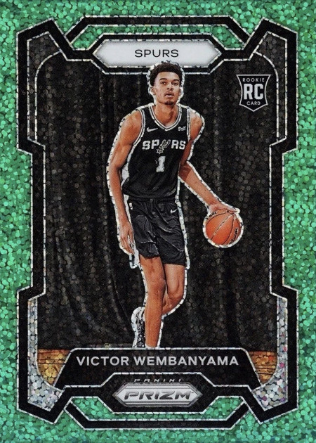 Refrigerator Magnet of 2023-24 Panini Prizm Victor Wembanyama #136 Green Prizm Refrigerator Magnet of 2023-24 Panini Prizm Victor Wembanyama #136 Green Prizm