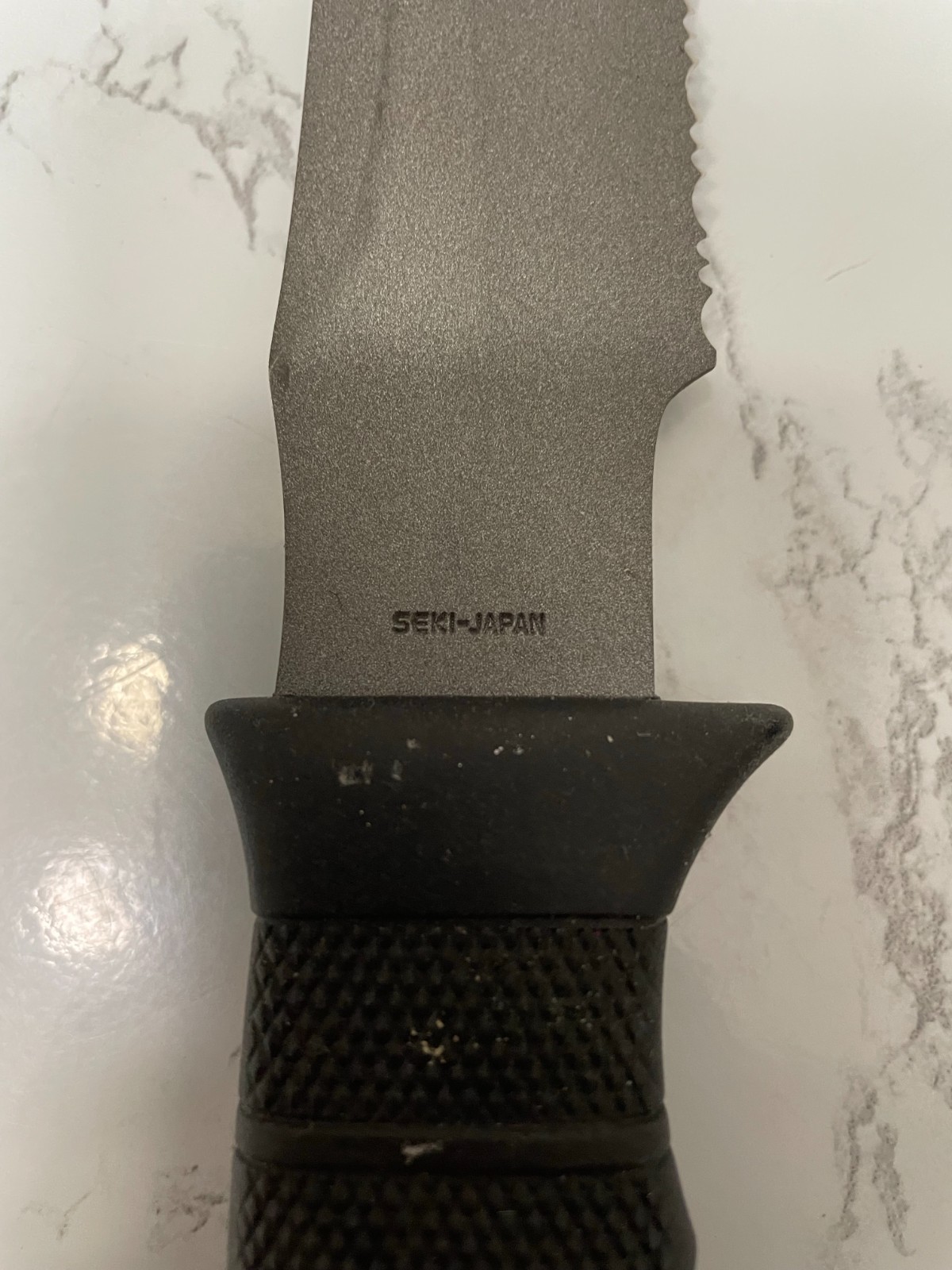 Unused SOG Seal Team Elite Heavy-Duty Tactical Knife w/Scabbard : 7\