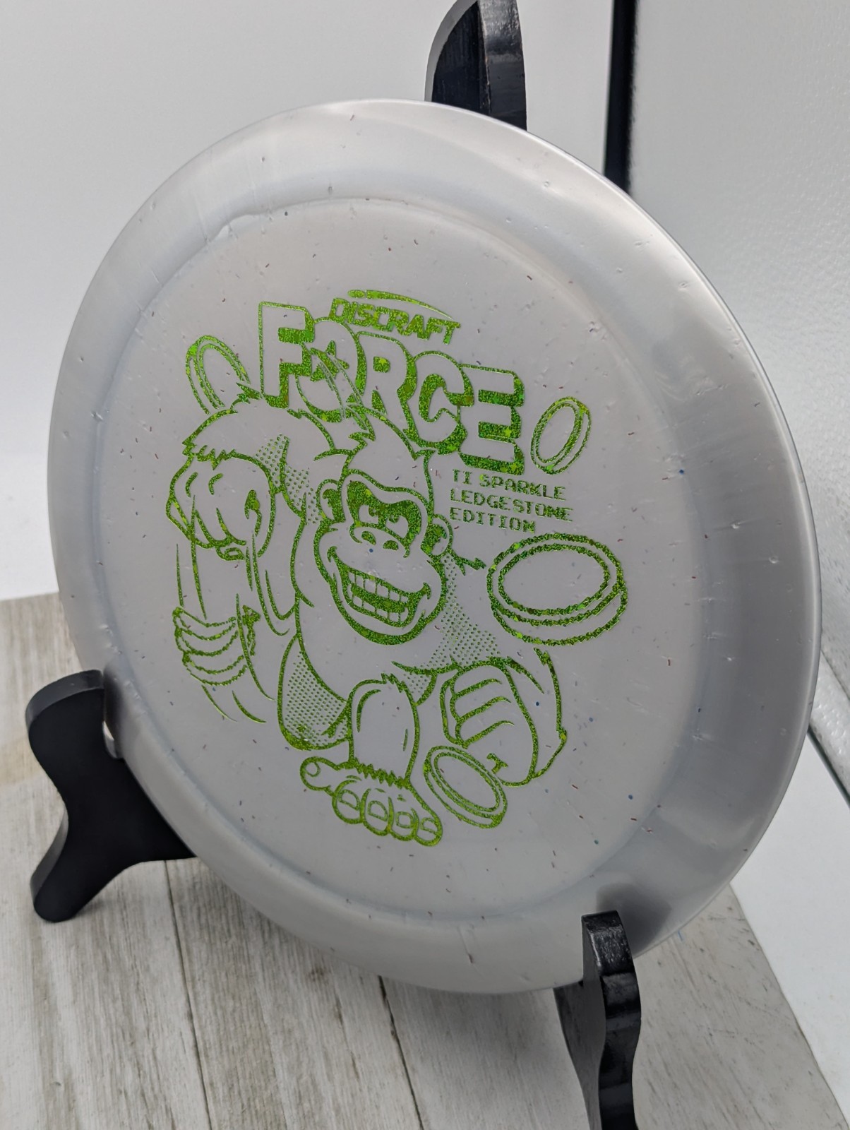 New Discraft Ledgestone TI Titanium Sparkle Force Driver Golf Disc 173-174 Grams