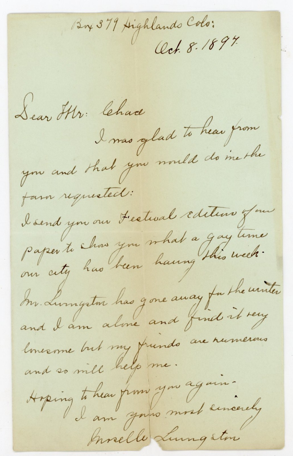 1901 Handwritten Genealogy Letter Sutherland–Byrnes Family NY MA Signed EC Hawks 1901 Handwritten Genealogy Letter Sutherland–Byrnes Family NY MA Signed EC Hawks
