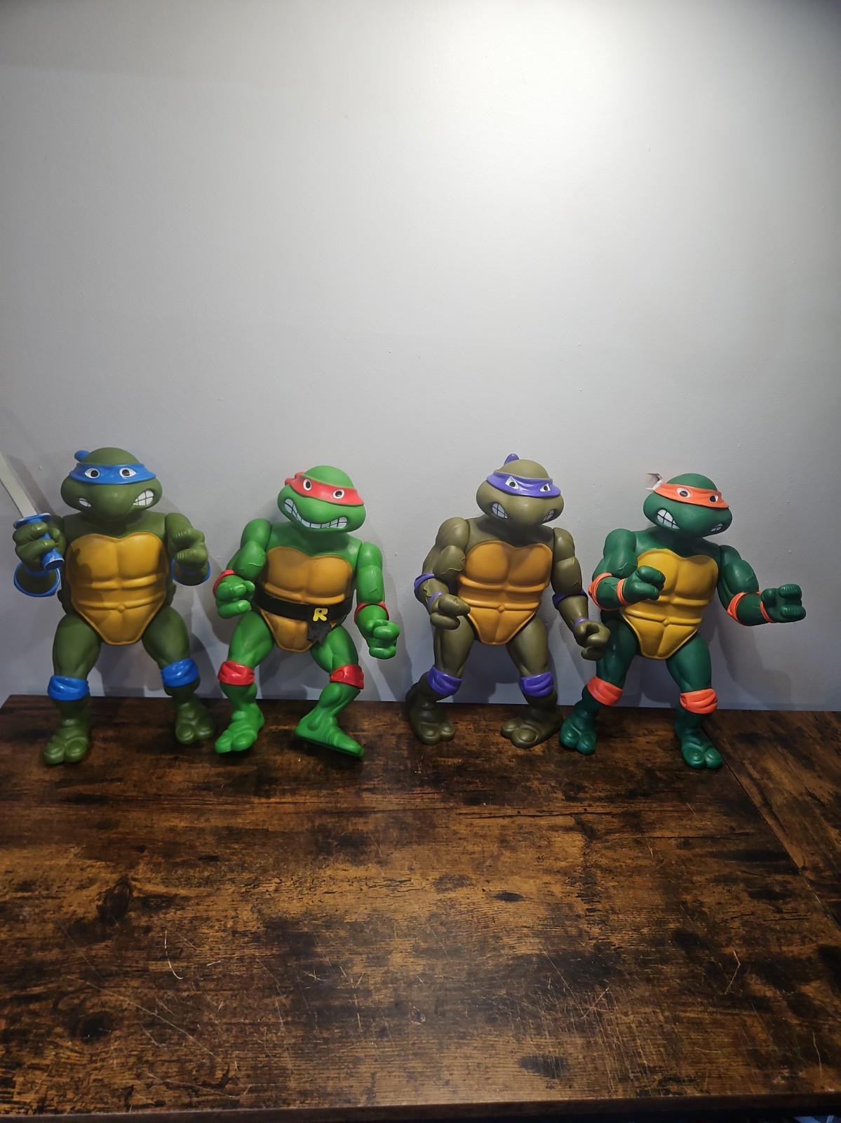 Playmates Toys Mirage Studios 1989 Teenage Mutant Ninja Turtles Set Of Four 13in Playmates Toys Mirage Studios 1989 Teenage Mutant Ninja Turtles Set Of Four 13in