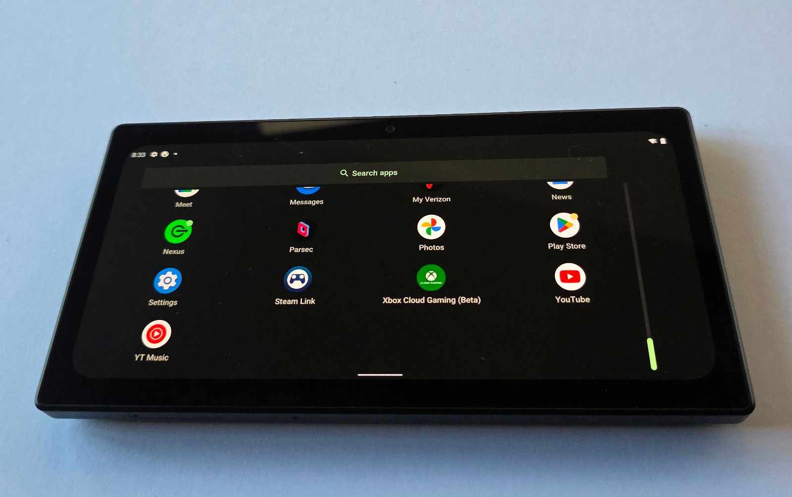 Original Black Razer Edge 5G Gaming Handheld for Android 128GB TABLET ONLY Original Black Razer Edge 5G Gaming Handheld for Android 128GB TABLET ONLY