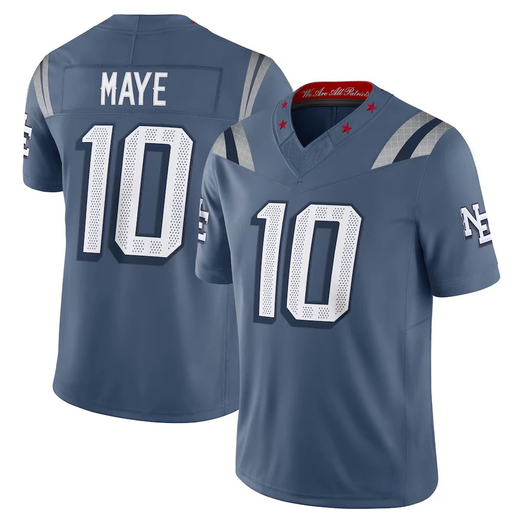 Men\'s Patriots Custom Stitched 2025 F.USE. “Rivalries” Limited Jersey S-3XL