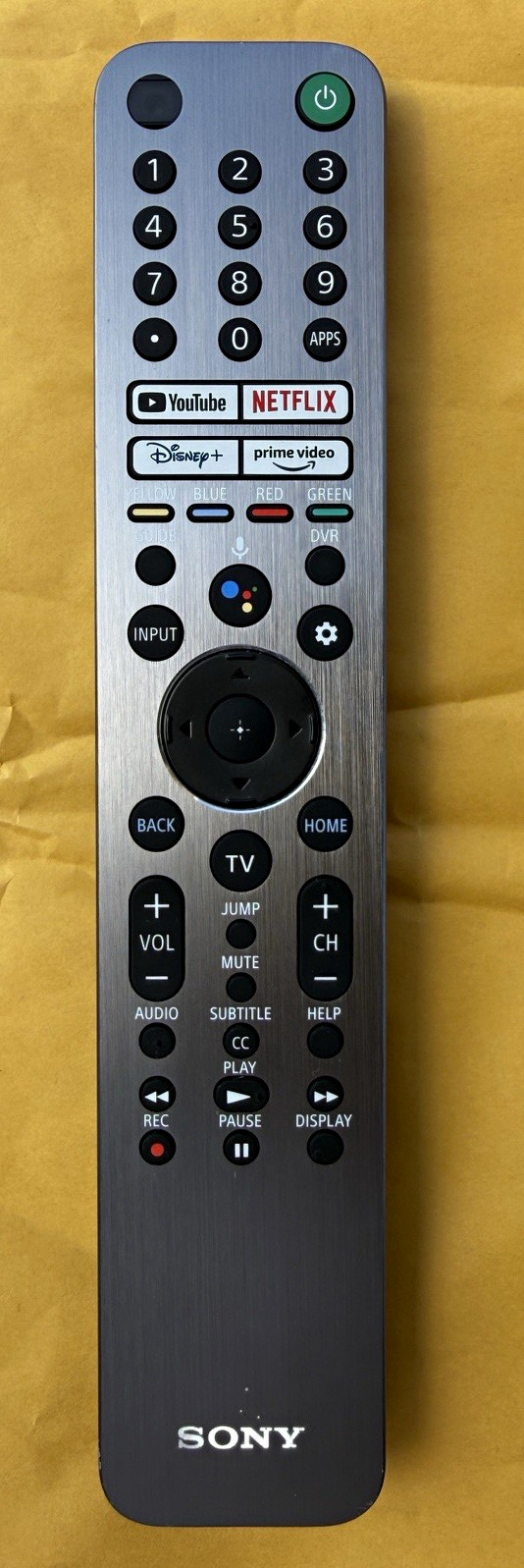 Sony Original RMF-TX621U Voice Remote Control Wireless Black/Silver for Sony TVs Sony Original RMF-TX621U Voice Remote Control Wireless Black/Silver for Sony TVs