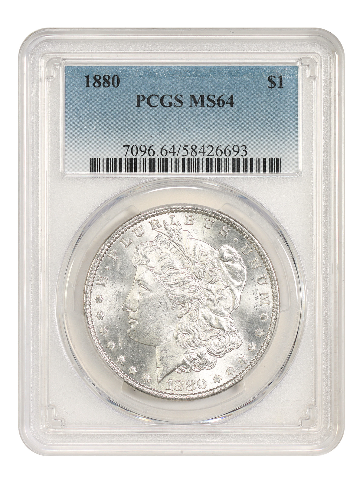 1880 $1 PCGS MS64 - Morgan Dollar - Better Date 1880 $1 PCGS MS64 - Morgan Dollar - Better Date