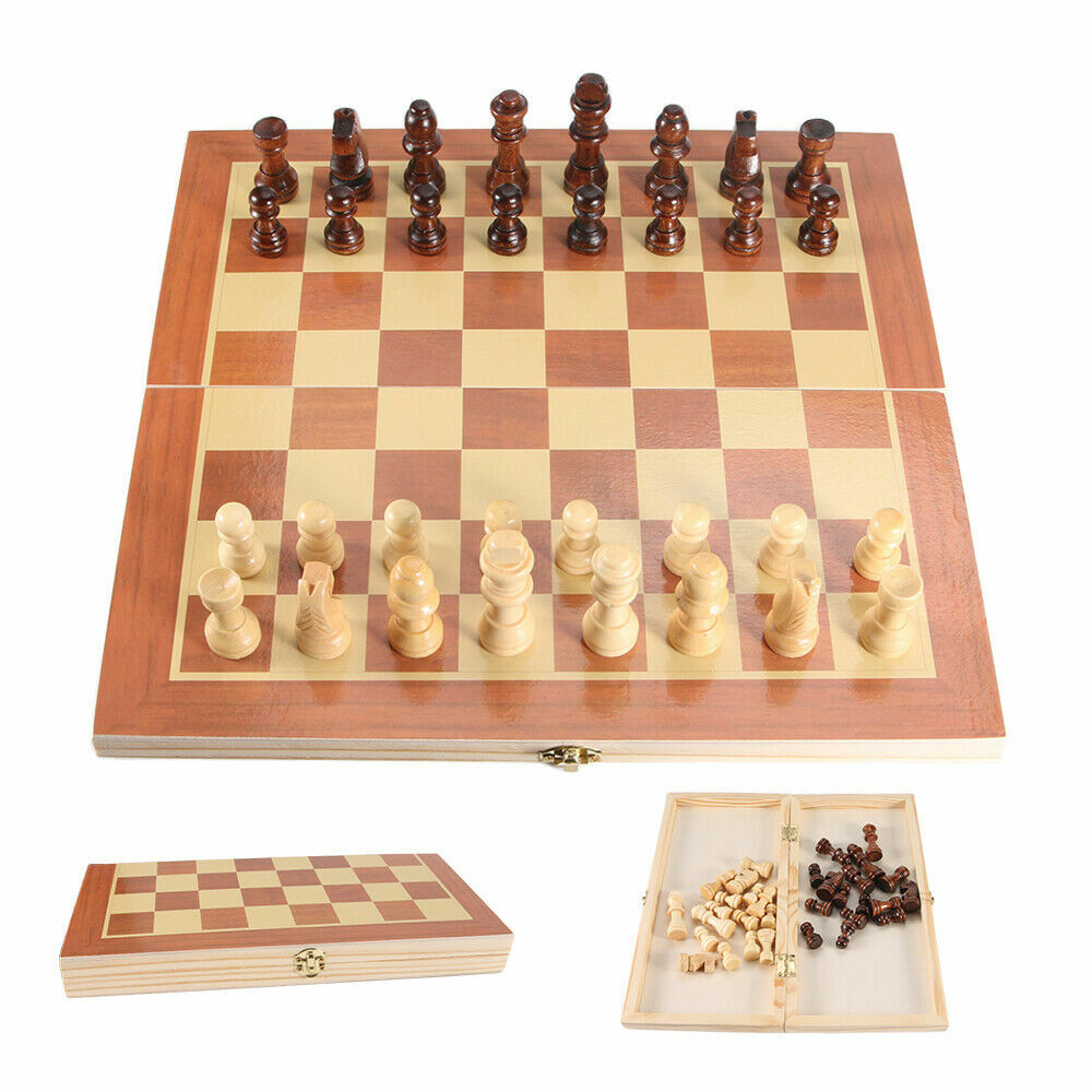 Wooden Chess Set 12x12