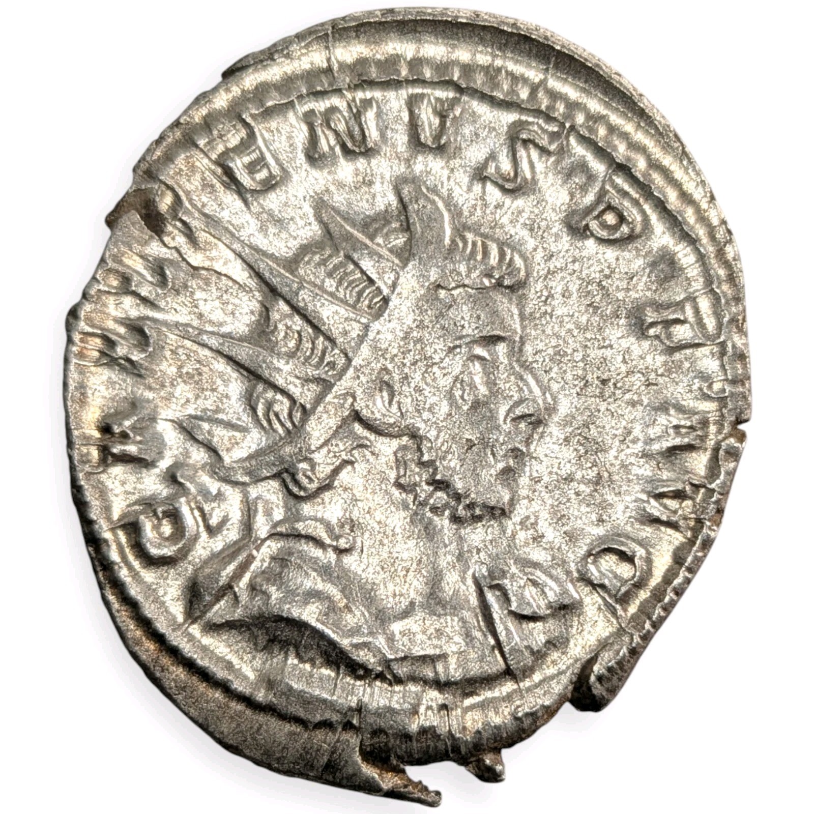 Gallienus 257-260 Billon Antoninianus Virtus Avgg Roman Empire Ancient Coin 18F