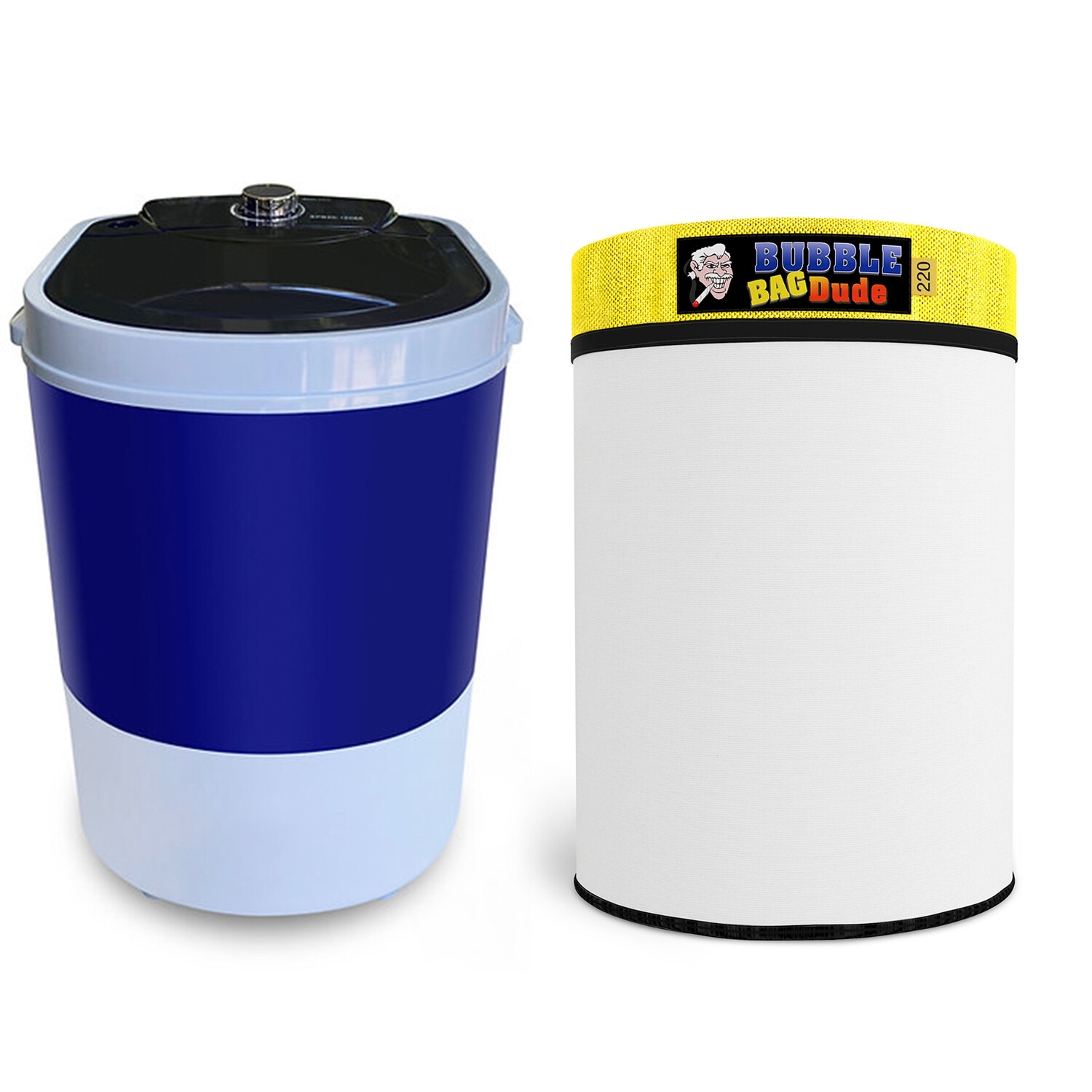 BUBBLEBAGDUDE 5 Gallon Bubble Hash Machine + 220µ Zipper Work Bag