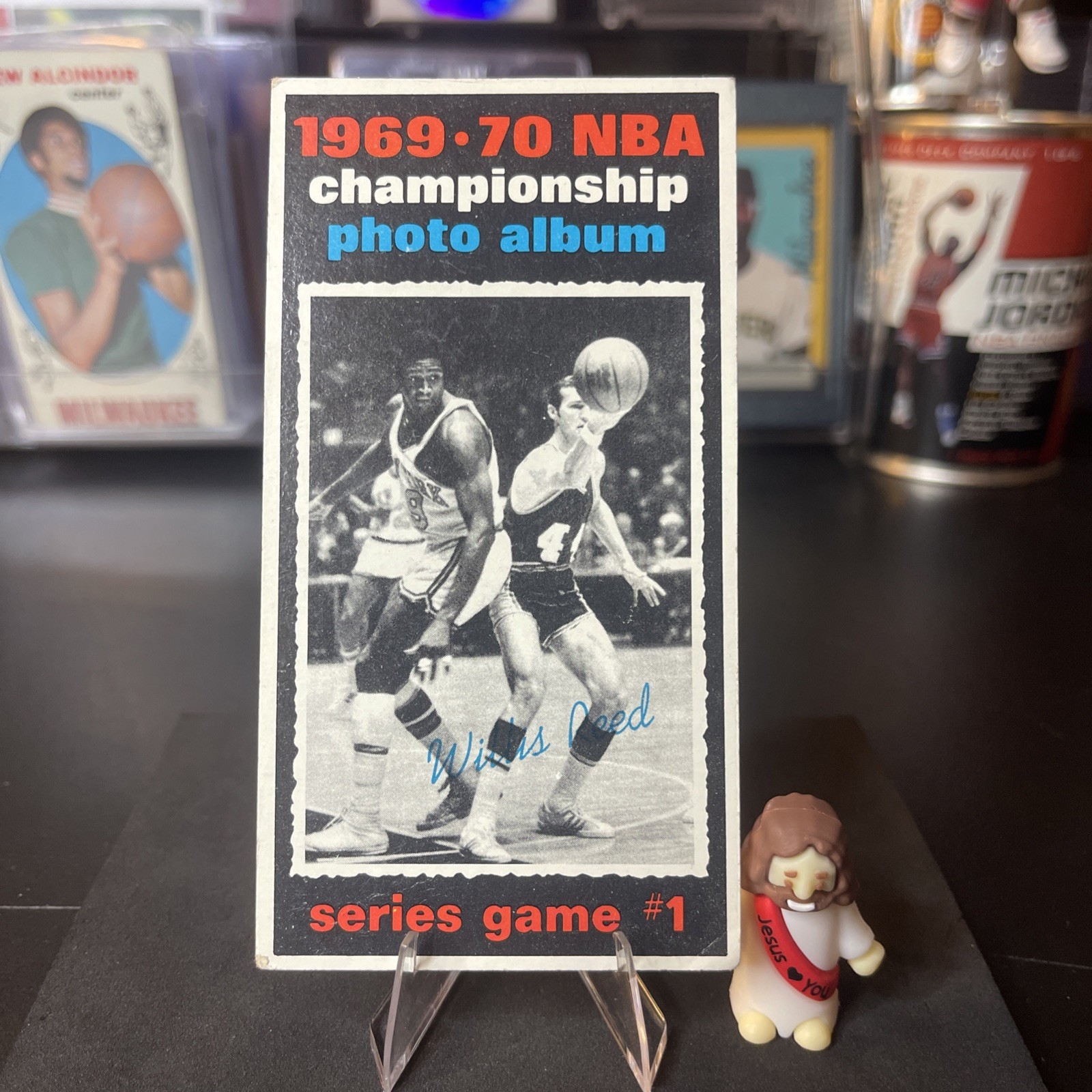 1970-71 Topps - 1969-70 NBA Championship Jerry West, Willis Reed #168