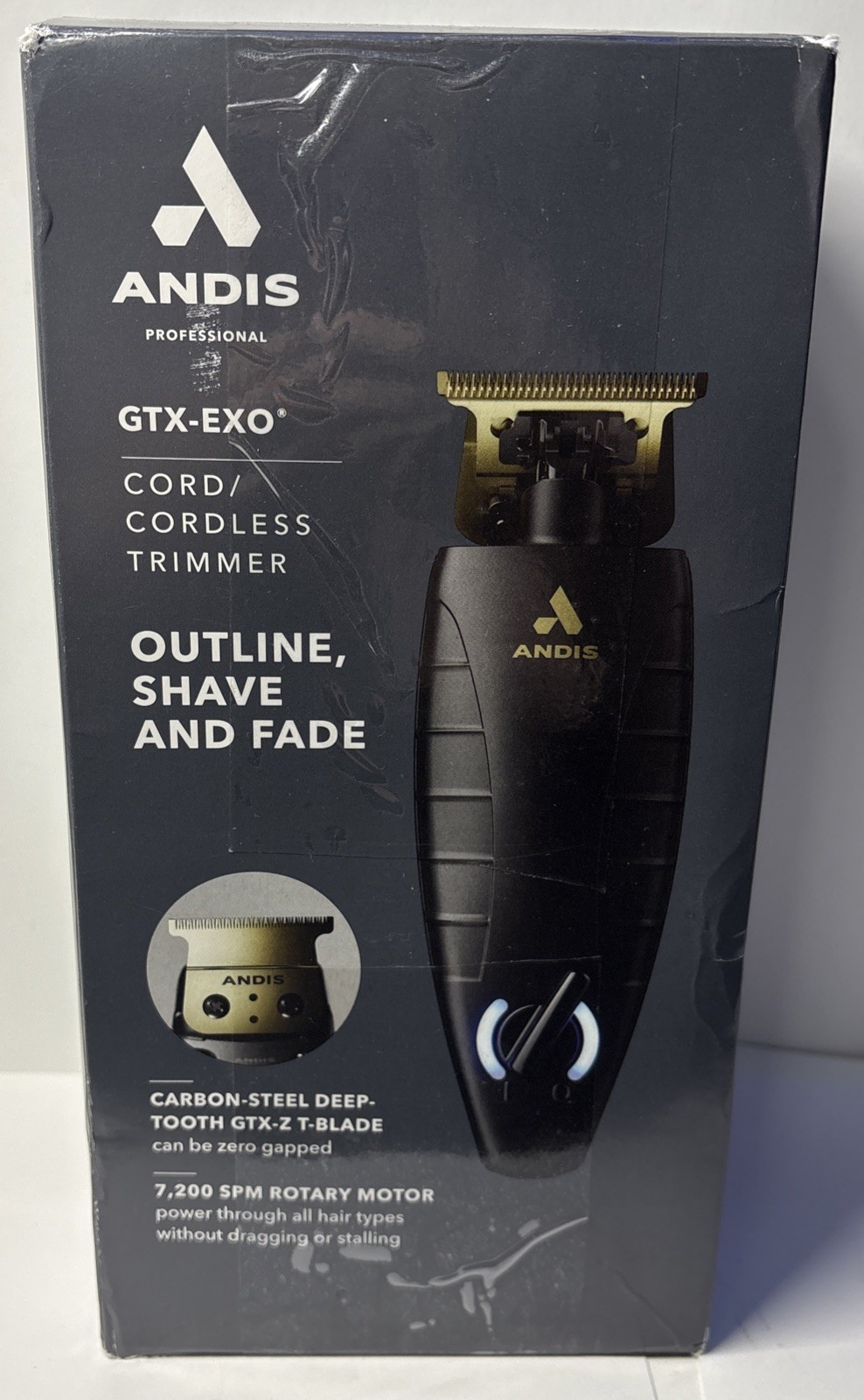 Andis 74150 GTX-EXO Professional Cord/Cordless Electric Beard & Hair Trimmer
