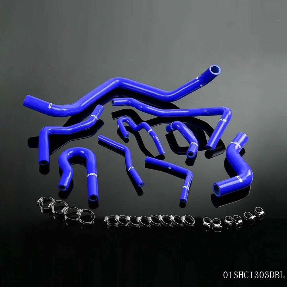 9Pcs Silicone Radiator Hose Fit For Honda Civic D15 D16 SOHC EG/EK 1992-2000 US