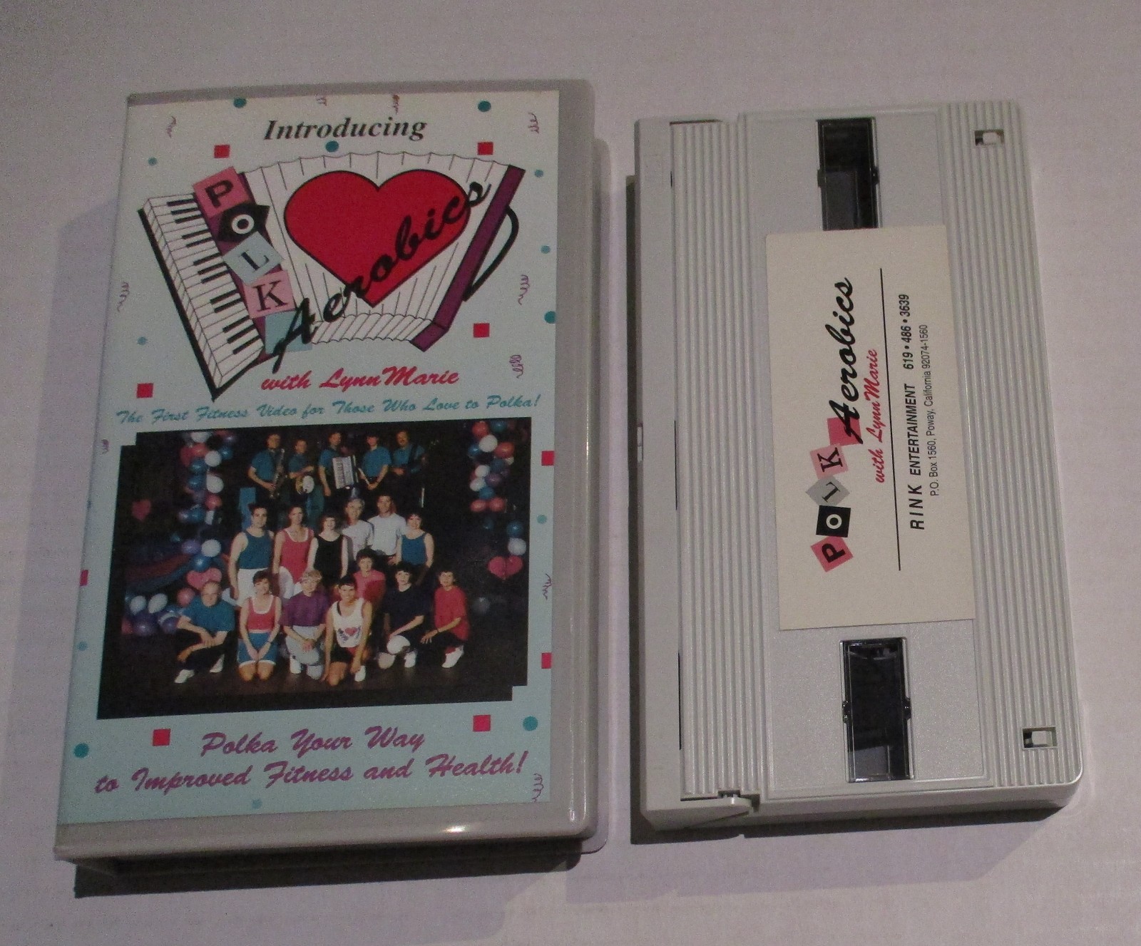 Polkaerobics with Lynn Marie VHS Video Tape OOP Vintage 1990\'s Weird Polka Polkaerobics with Lynn Marie VHS Video Tape OOP Vintage 1990\'s Weird Polka