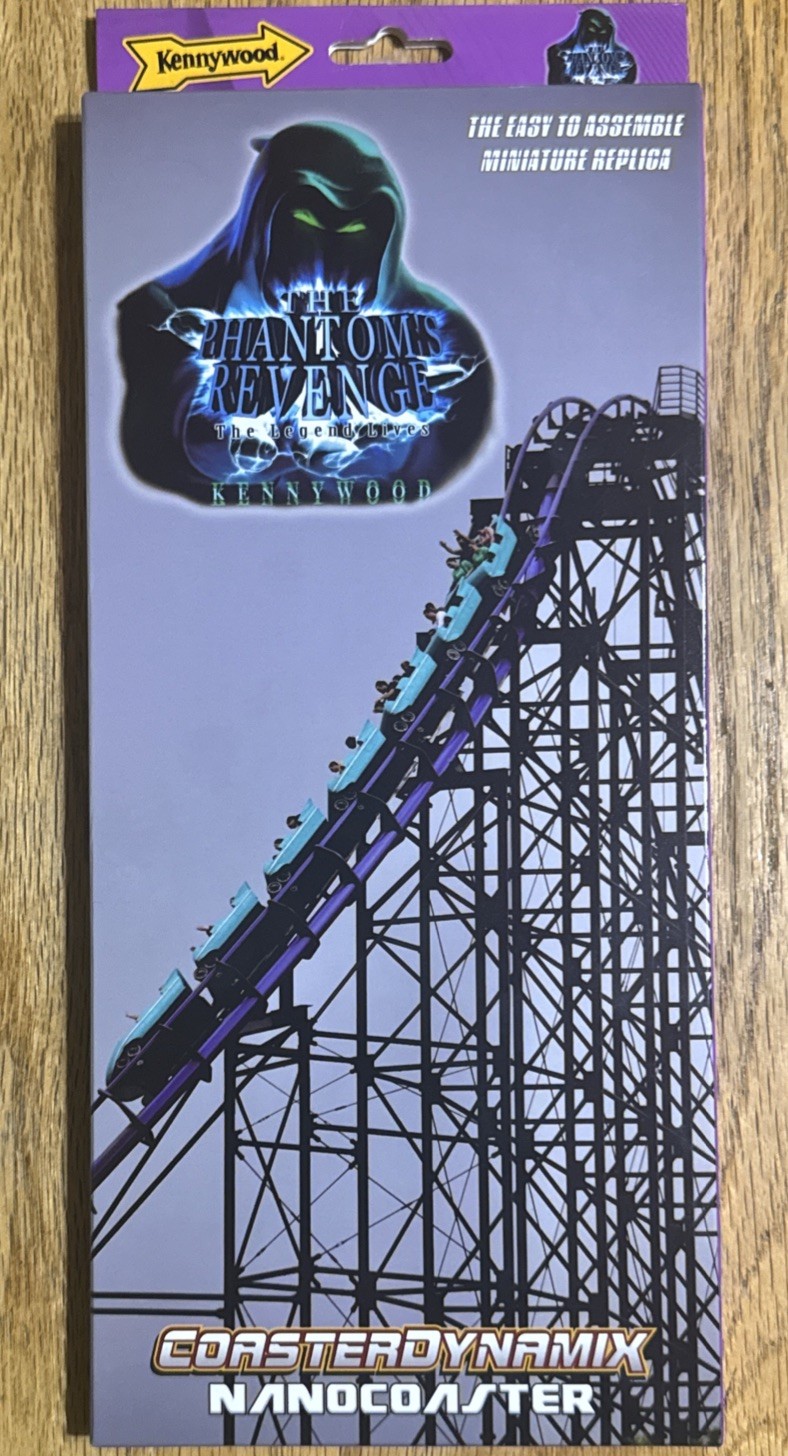 Kennywood Park - The Phantom’s Revenge Nanocoaster Model Coaster Dynamix - New Kennywood Park - The Phantom’s Revenge Nanocoaster Model Coaster Dynamix - New