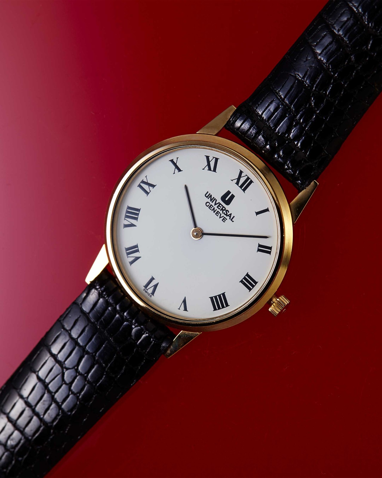 Universal Geneve Vintage NOS Ultra-Thin Manul-Wind Wristwatch