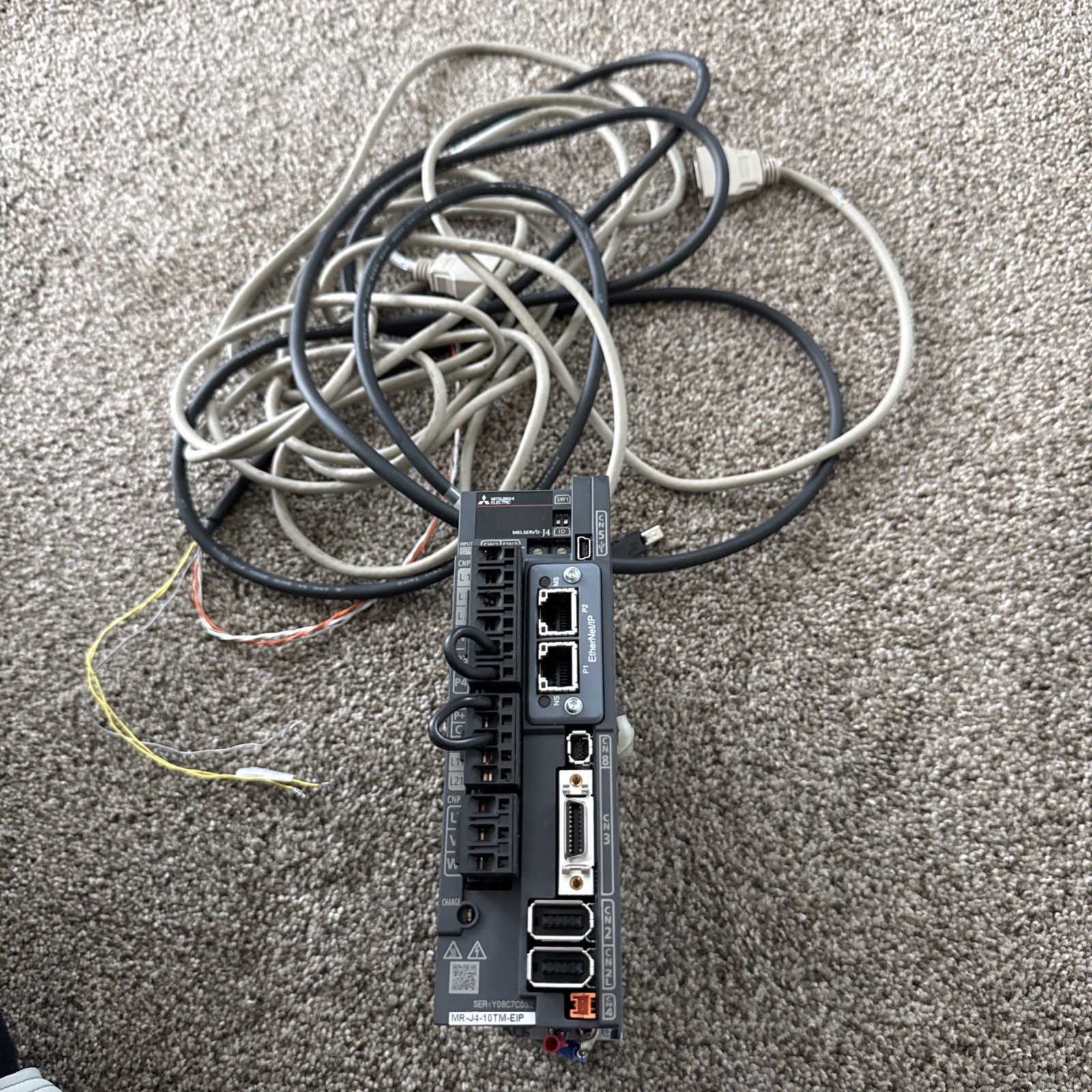 Mitsubishi Servo Drive MR-J4-10TM-EIP- Used Great Condition