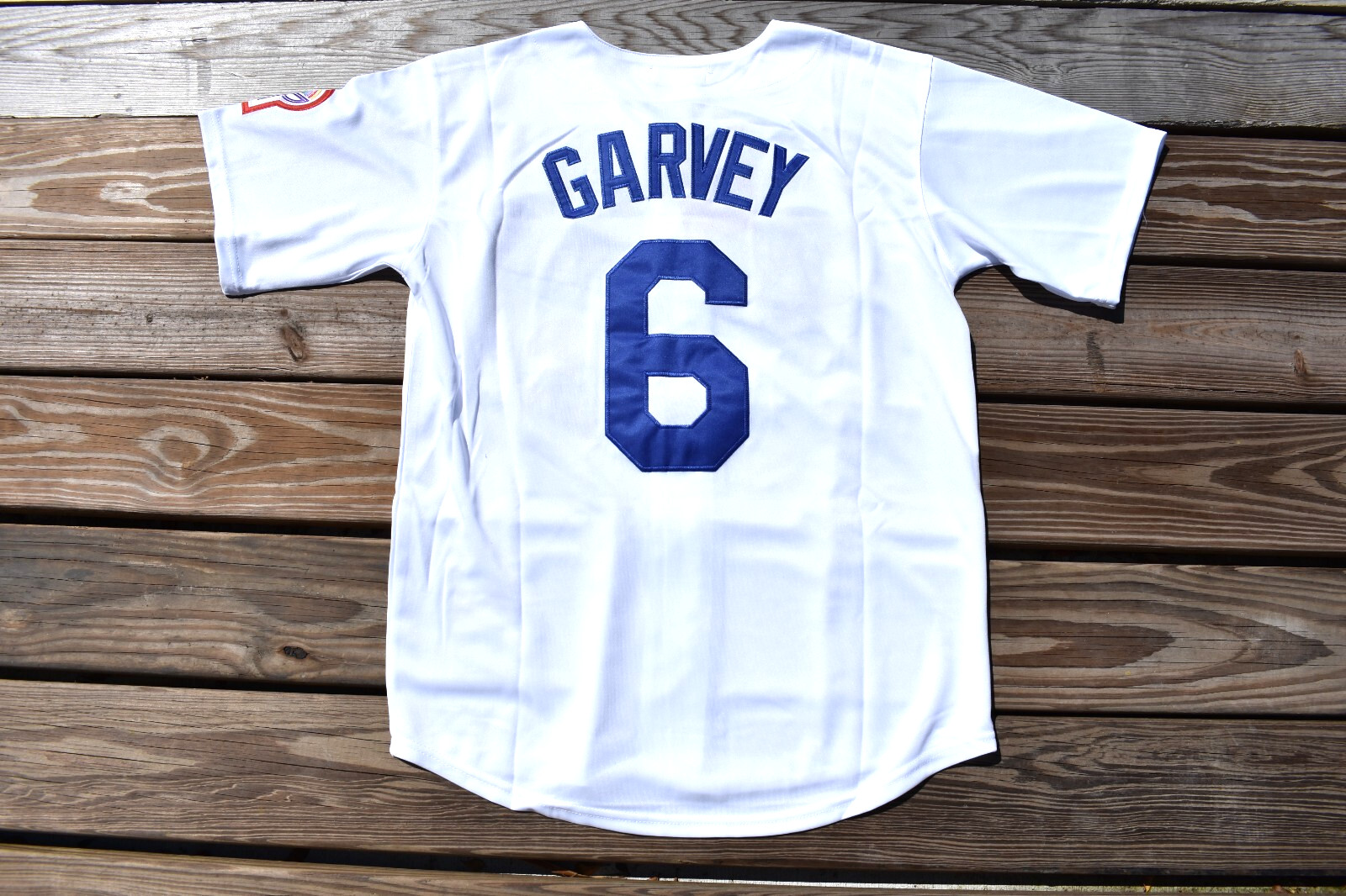 New Steve Garvey Los Angeles Dodgers White Home Baseball Jersey Men\'s XL