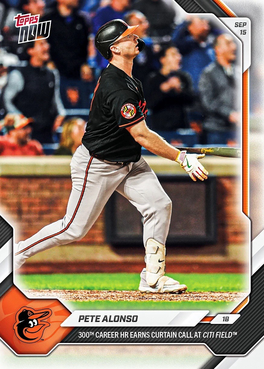 Pete Alonso - Orioles- 2026 MLB Topps NOW® - Card 682 - *PRESALE*